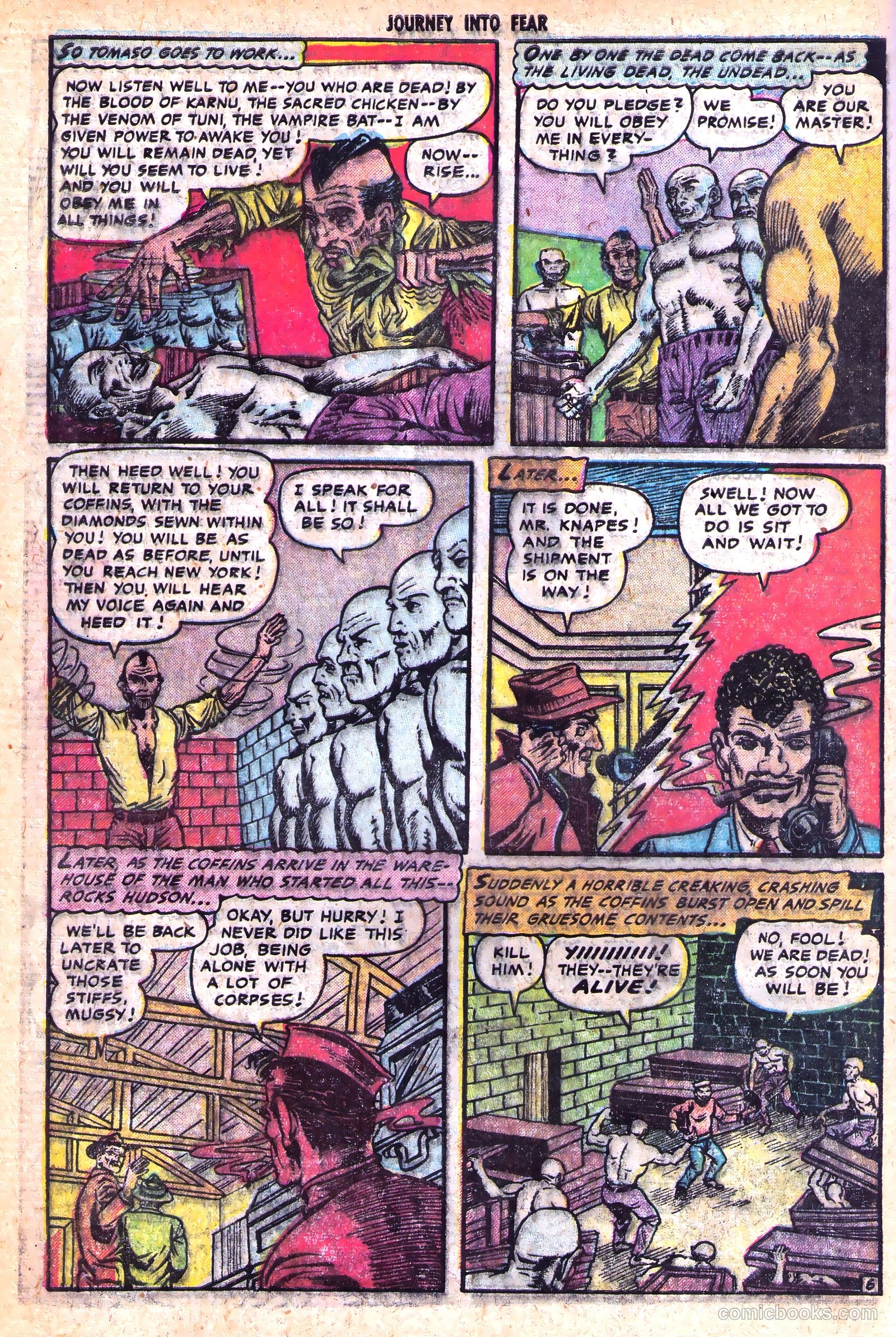 Journey into Fear #20 — page 8 of 36