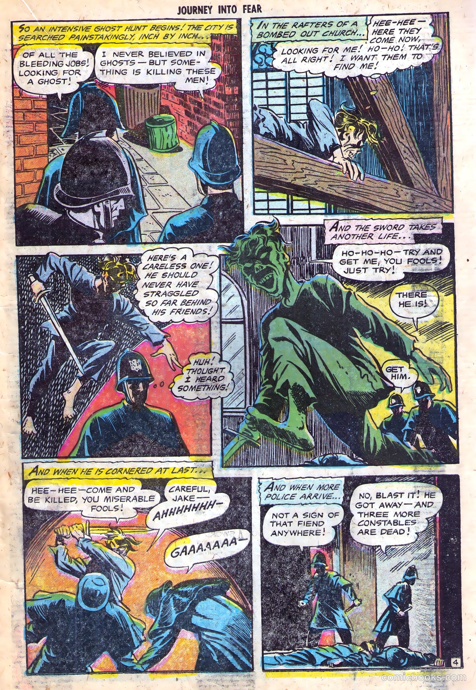 Journey into Fear #20 — page 15 of 36