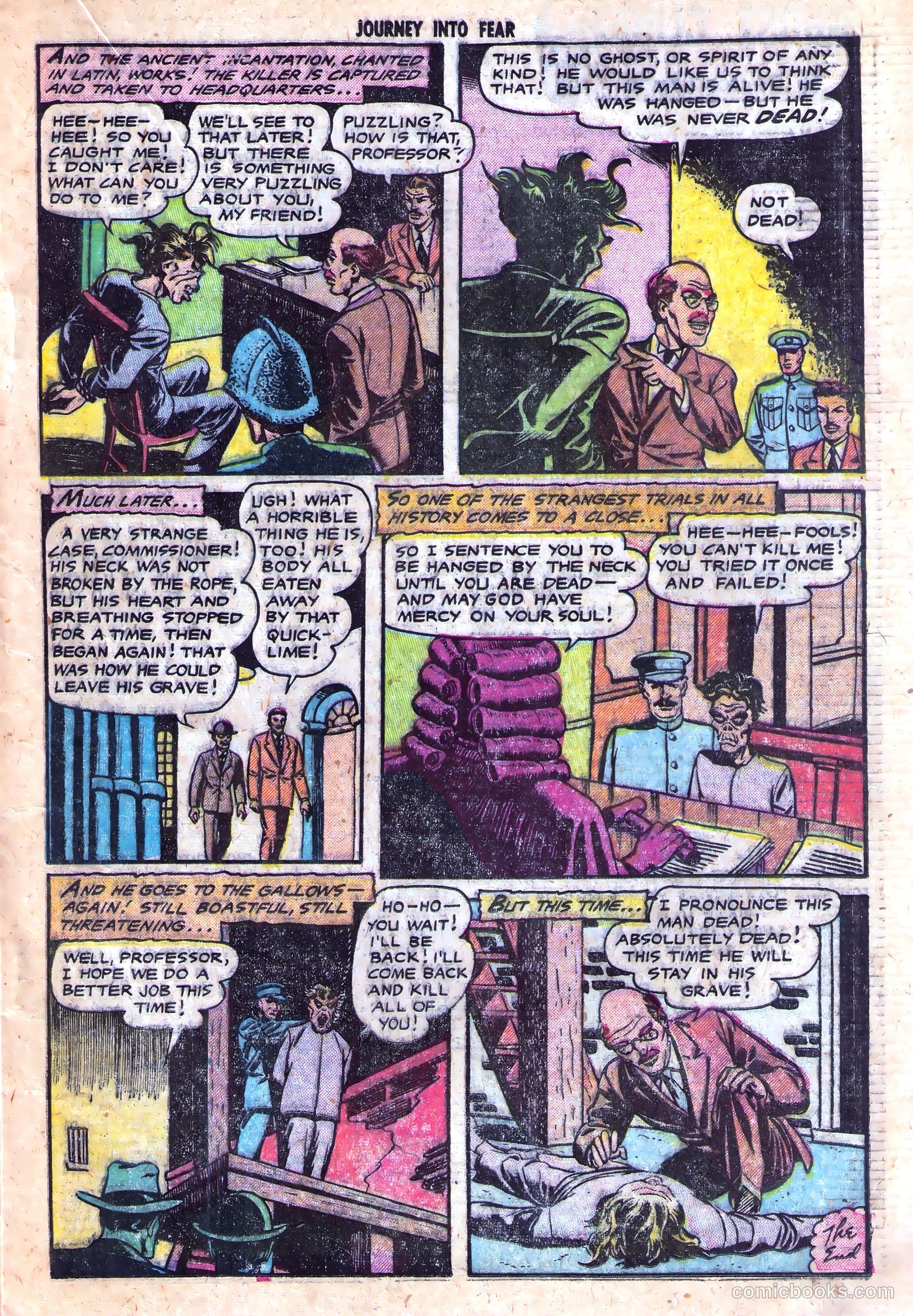 Journey into Fear #20 — page 17 of 36