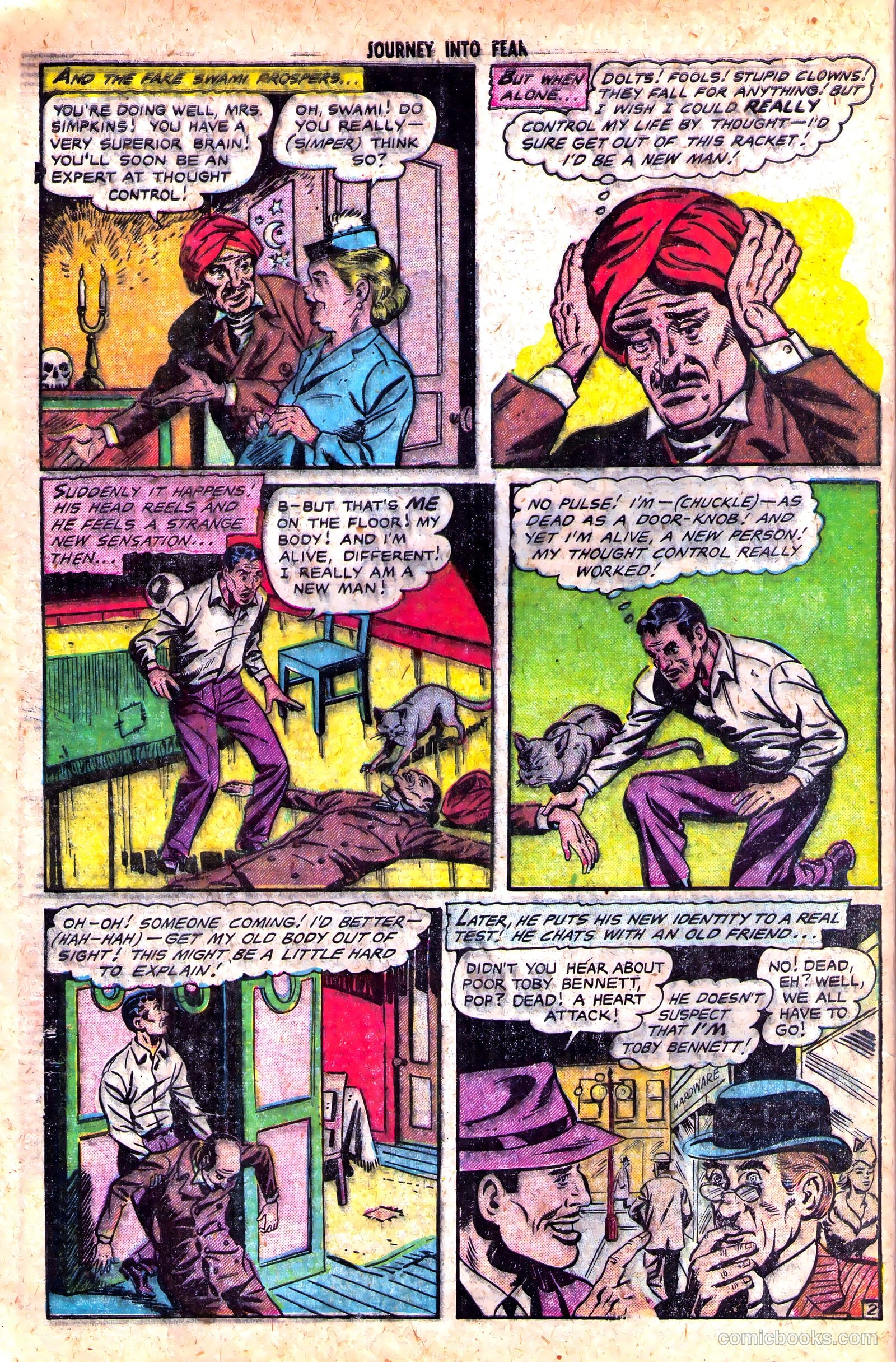 Journey into Fear #20 — page 28 of 36