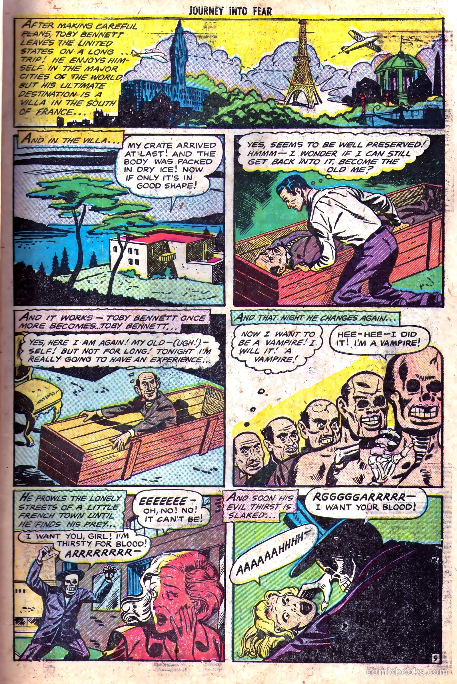 Journey into Fear #20 — page 31 of 36