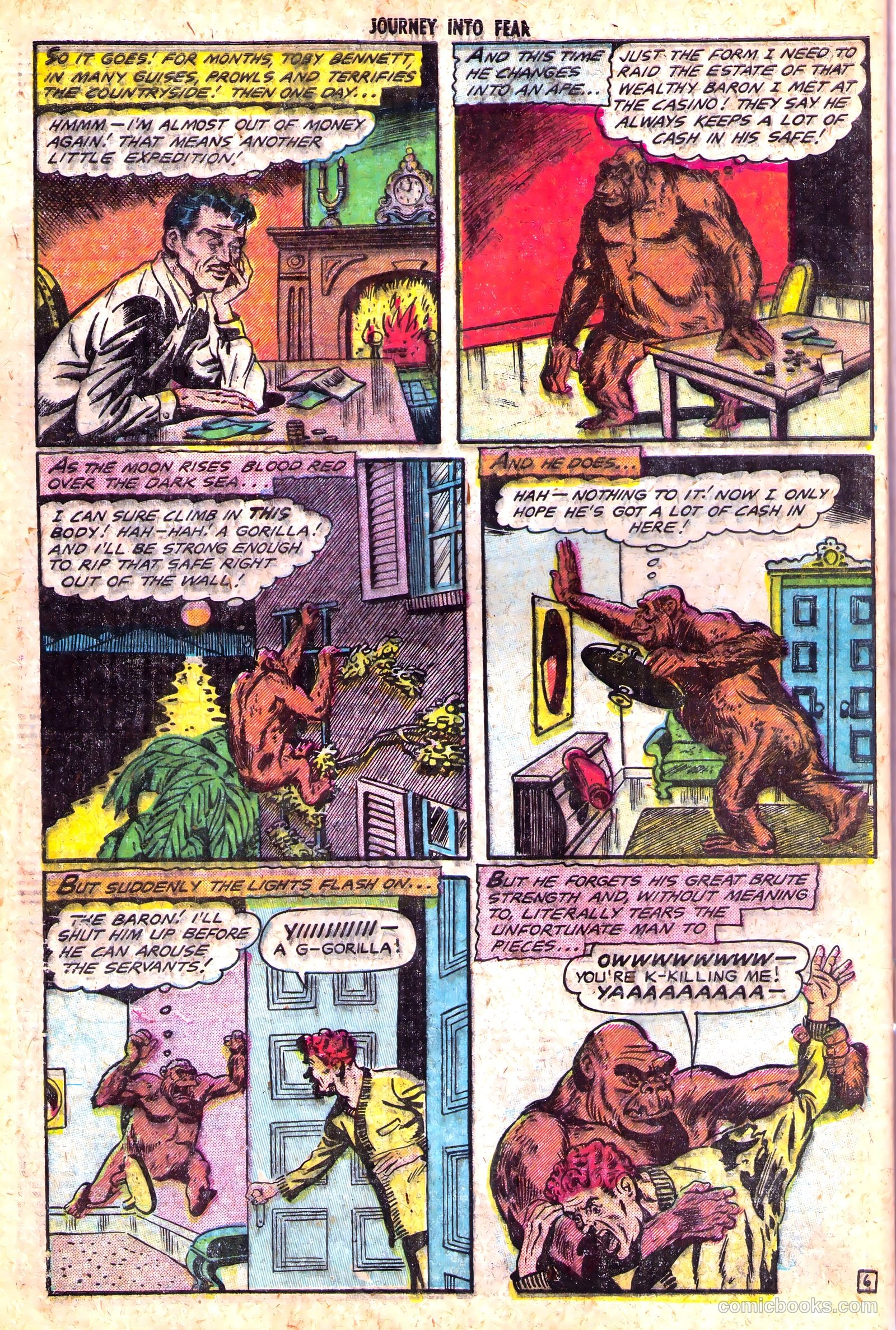 Journey into Fear #20 — page 32 of 36