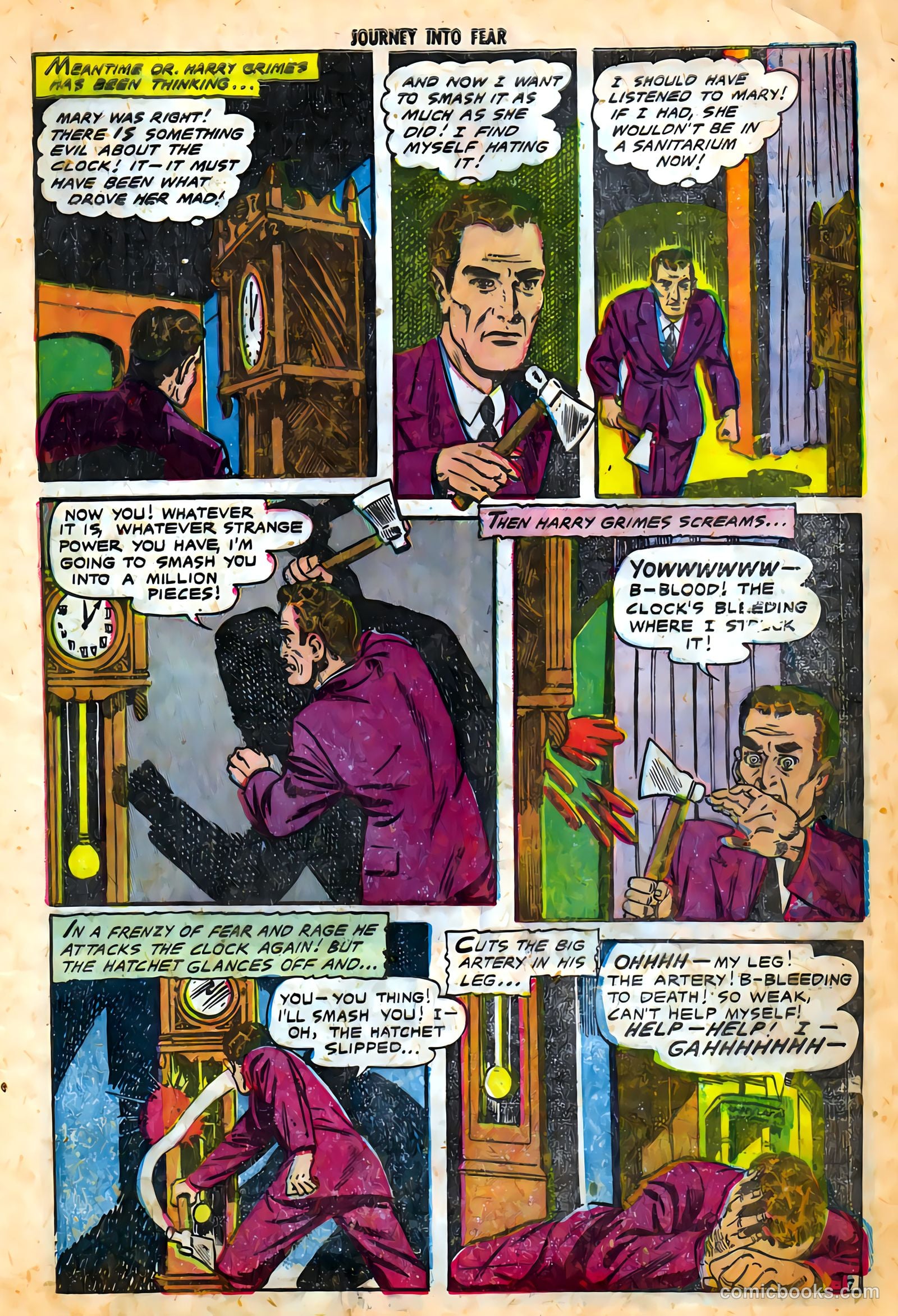 Journey into Fear #21 — page 9 of 36