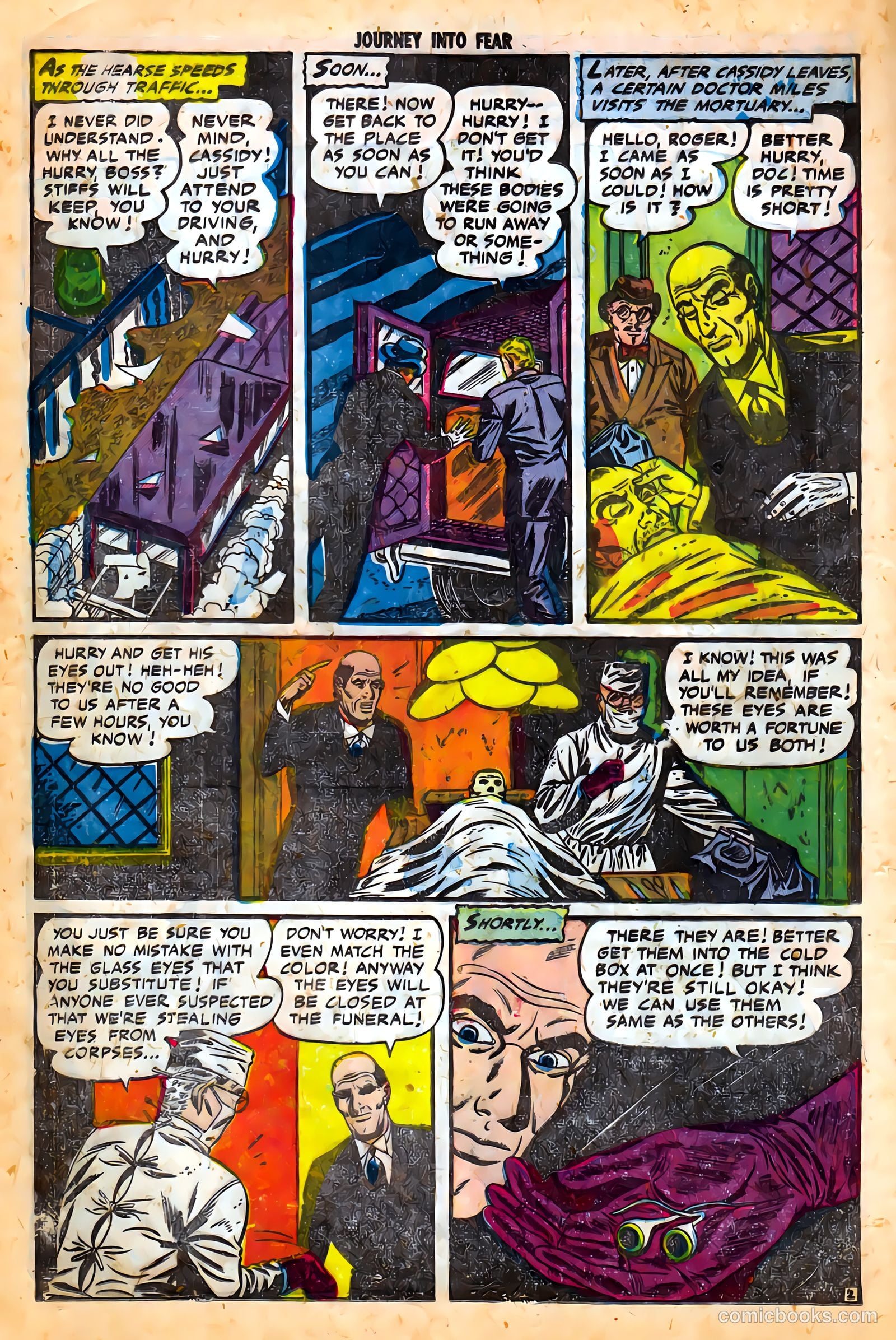 Journey into Fear #21 — page 12 of 36