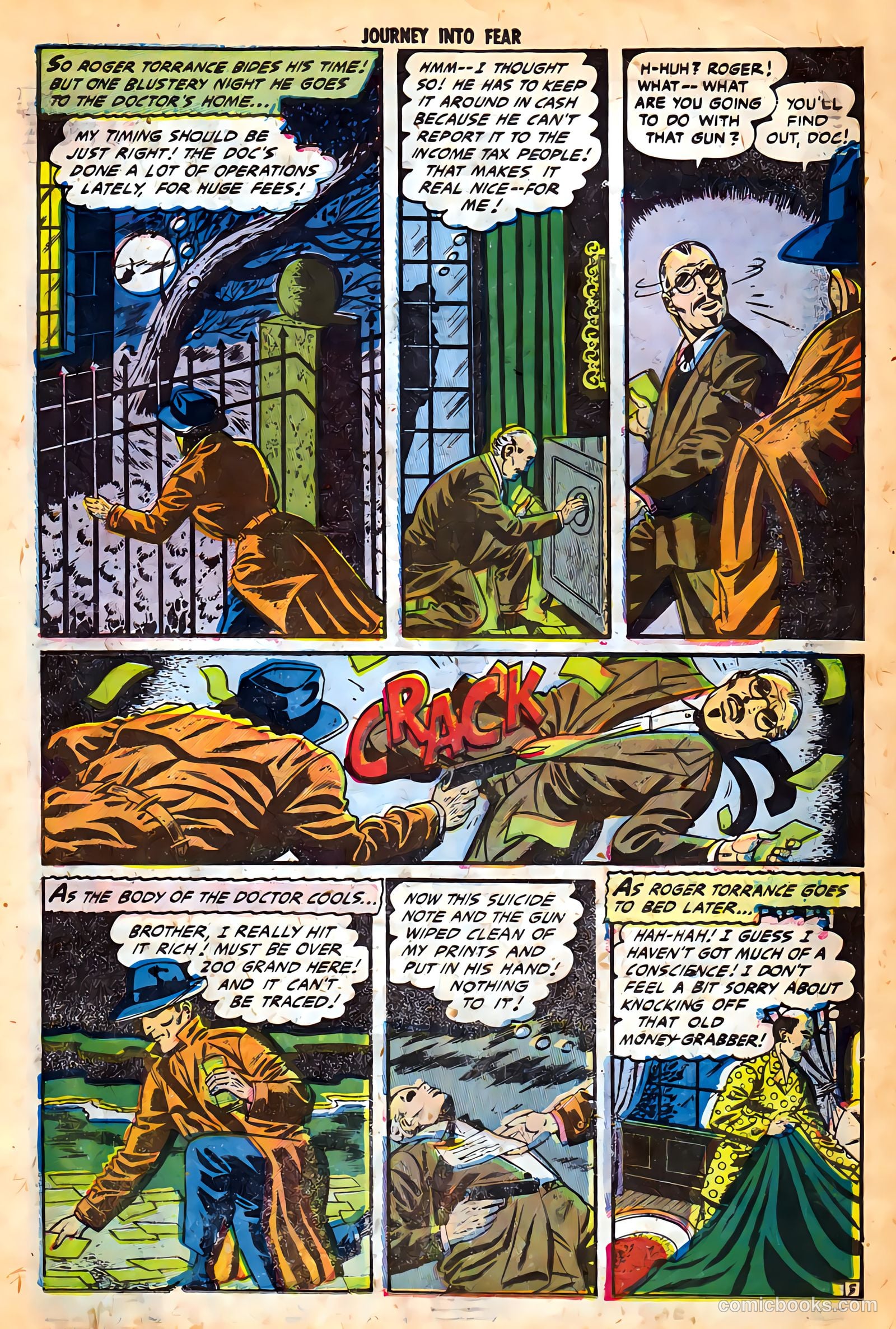 Journey into Fear #21 — page 15 of 36