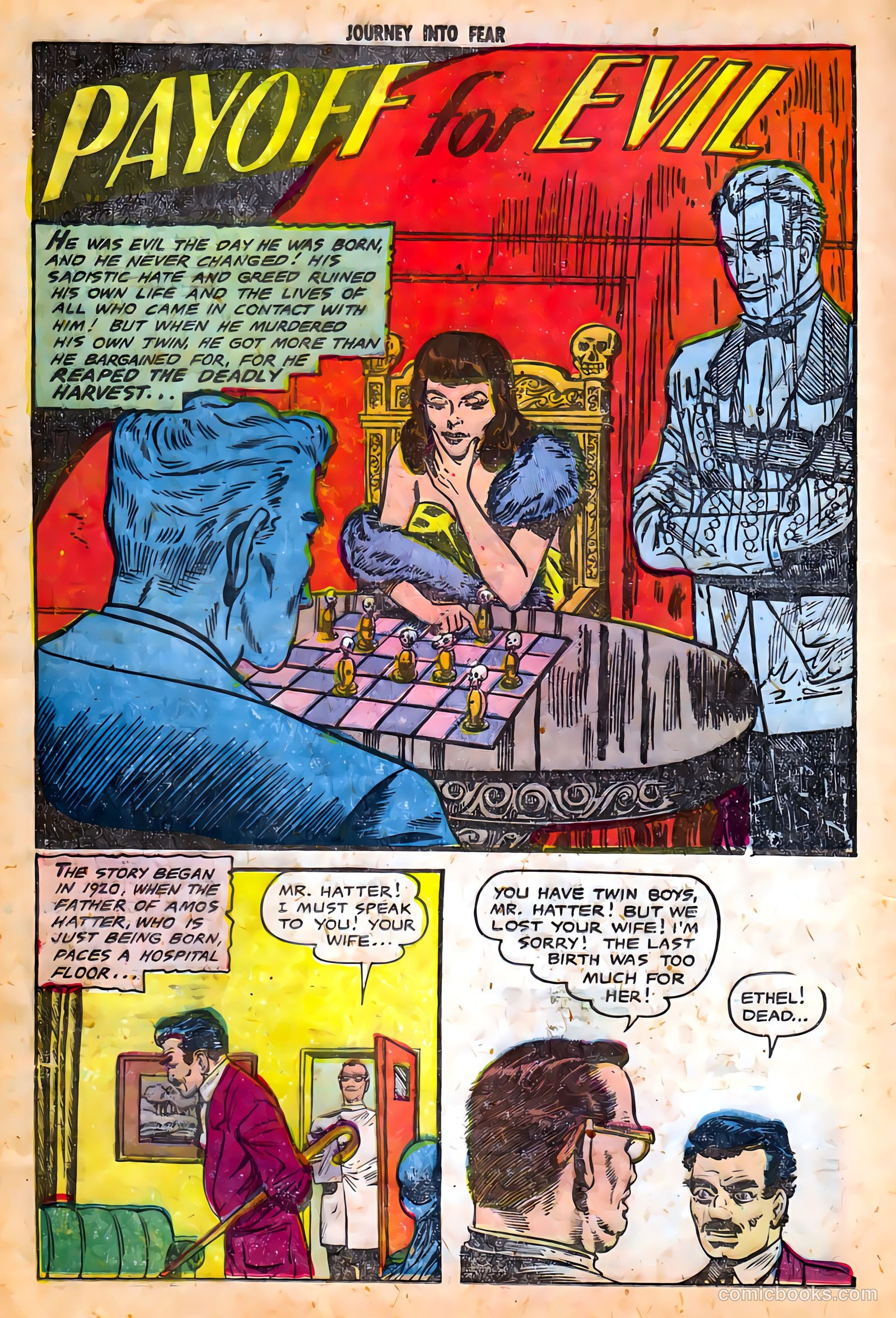 Journey into Fear #21 — page 20 of 36