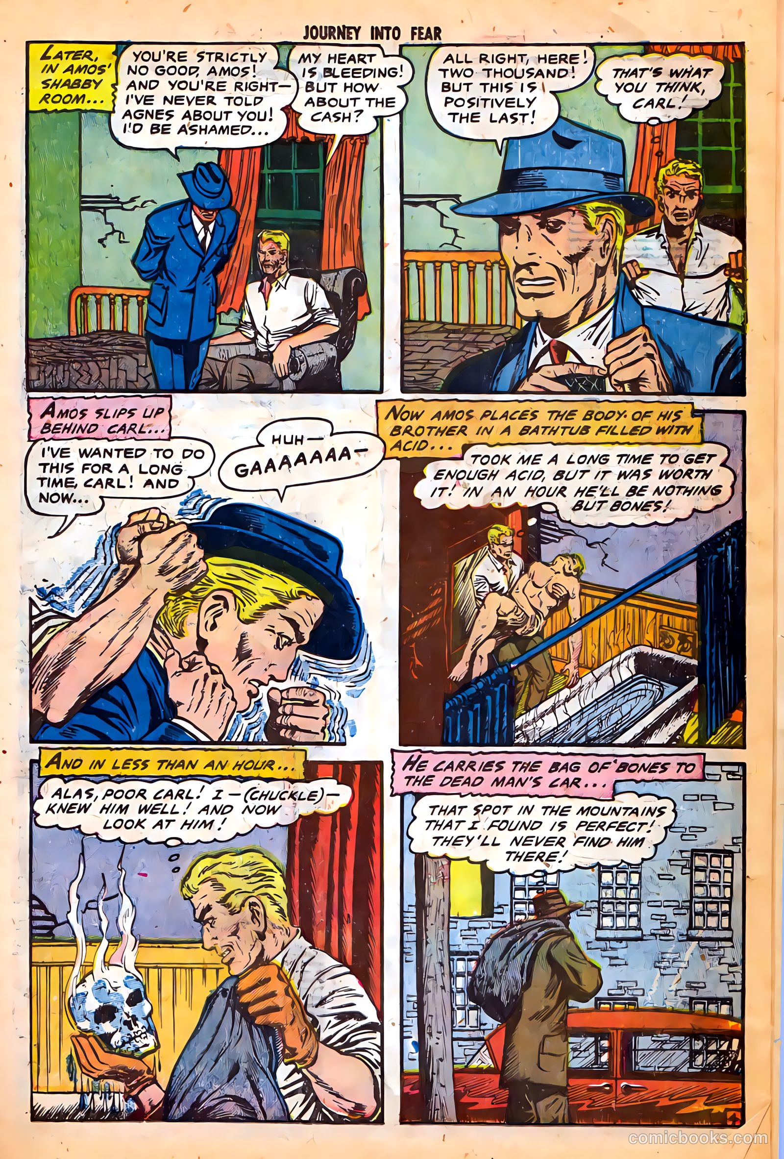 Journey into Fear #21 — page 23 of 36