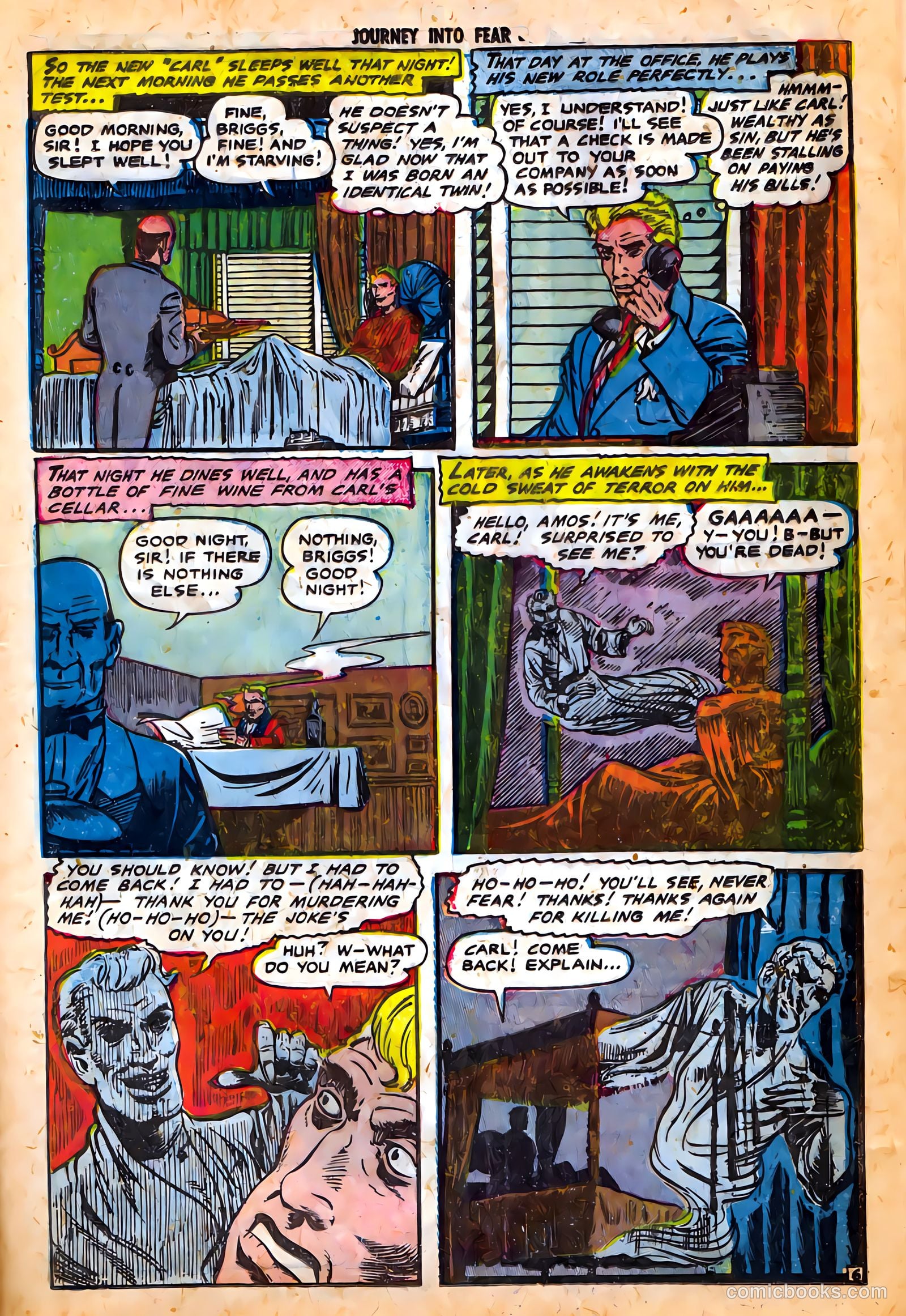 Journey into Fear #21 — page 25 of 36