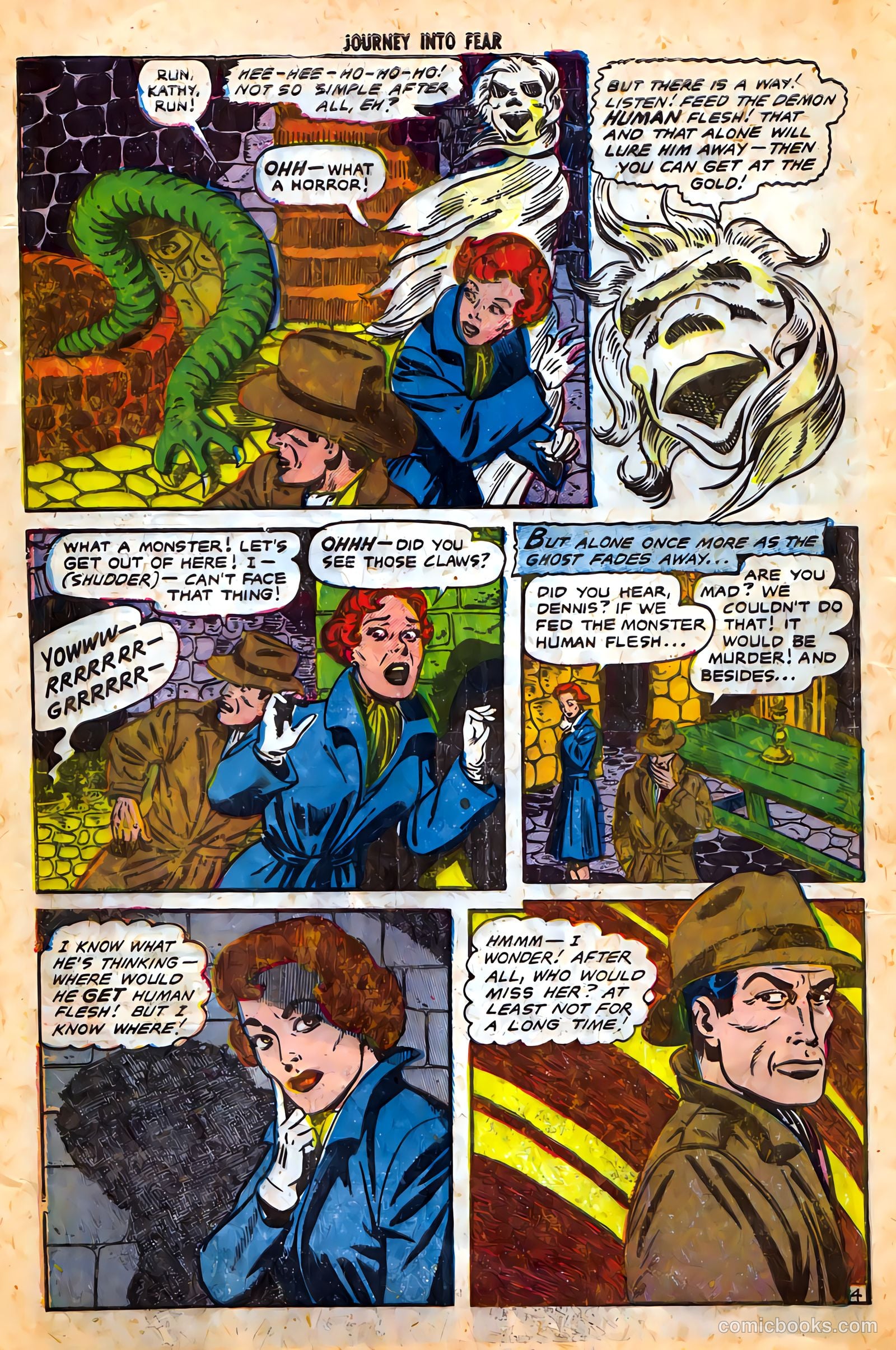 Journey into Fear #21 — page 32 of 36