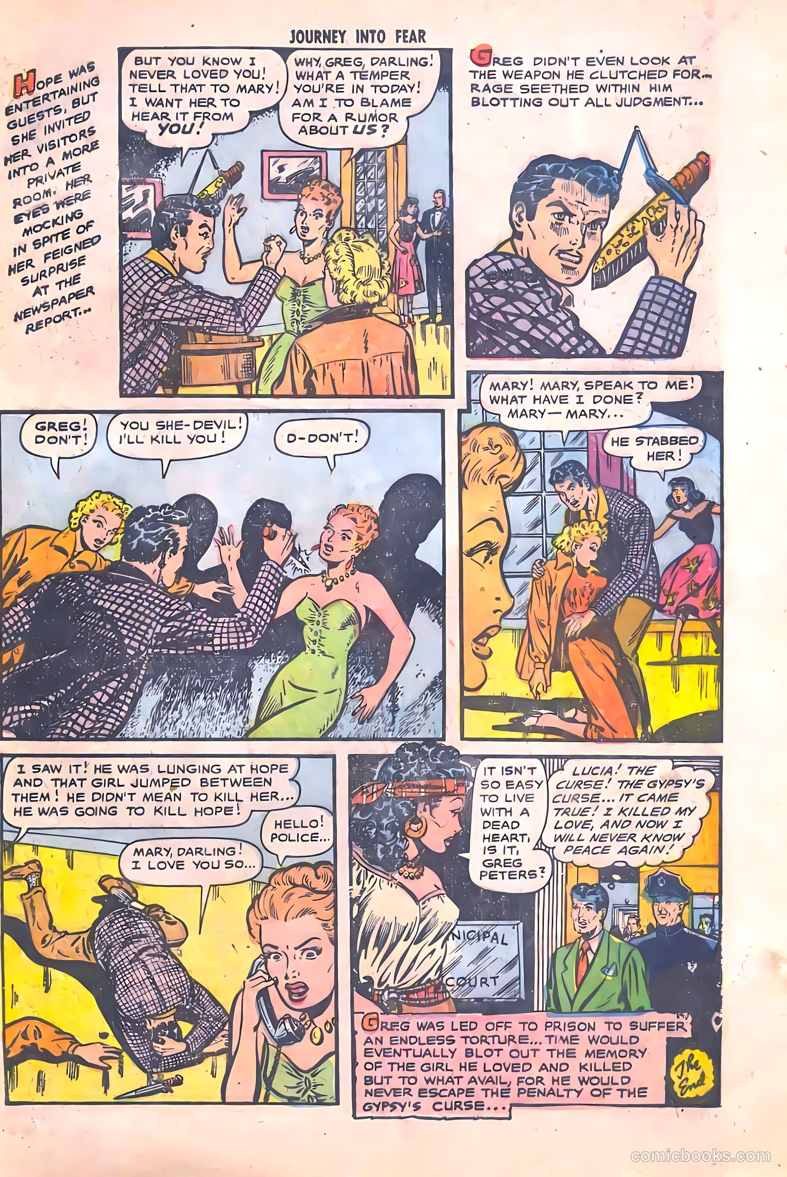Journey into Fear #3 — page 33 of 36