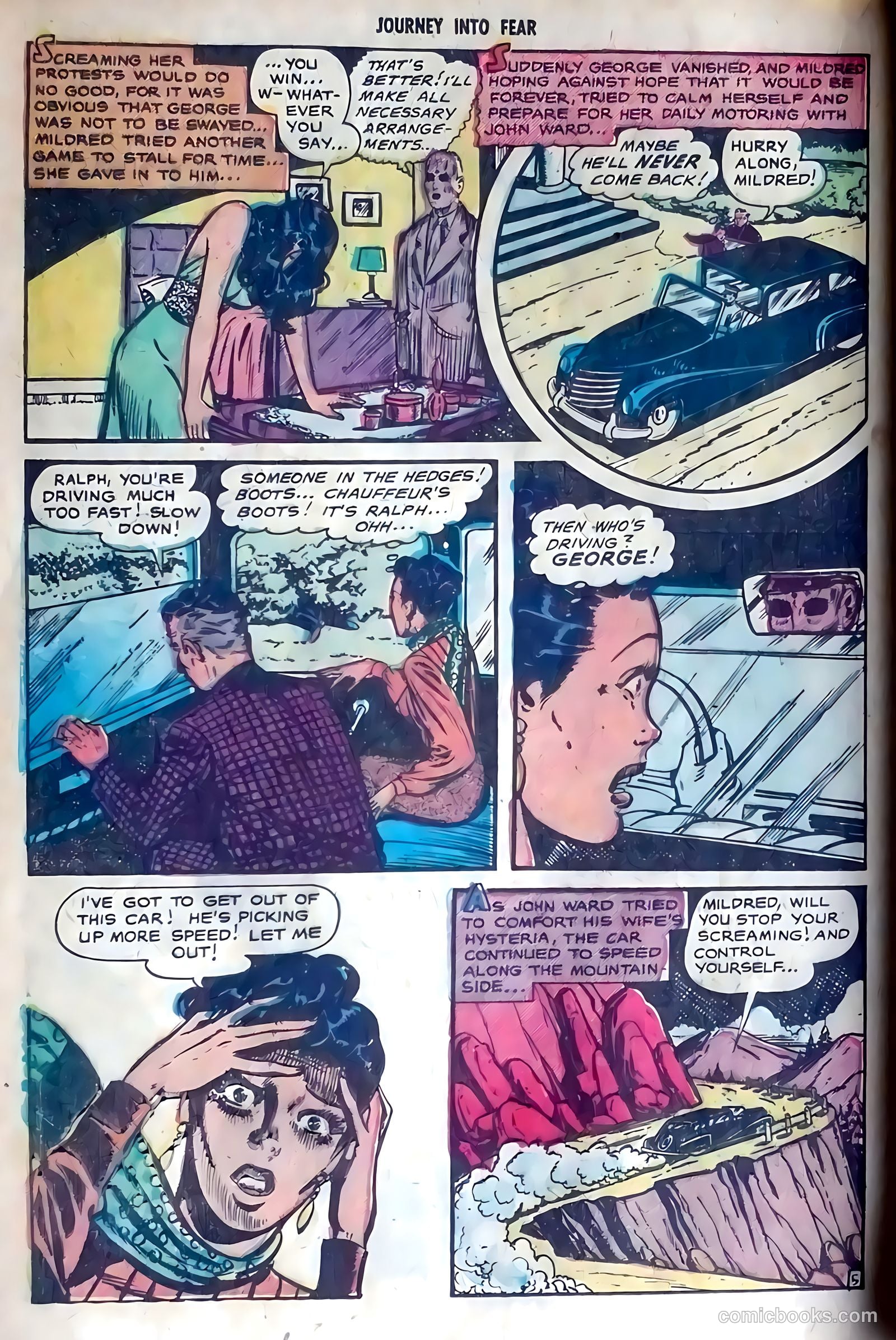 Journey into Fear #5 — page 16 of 36