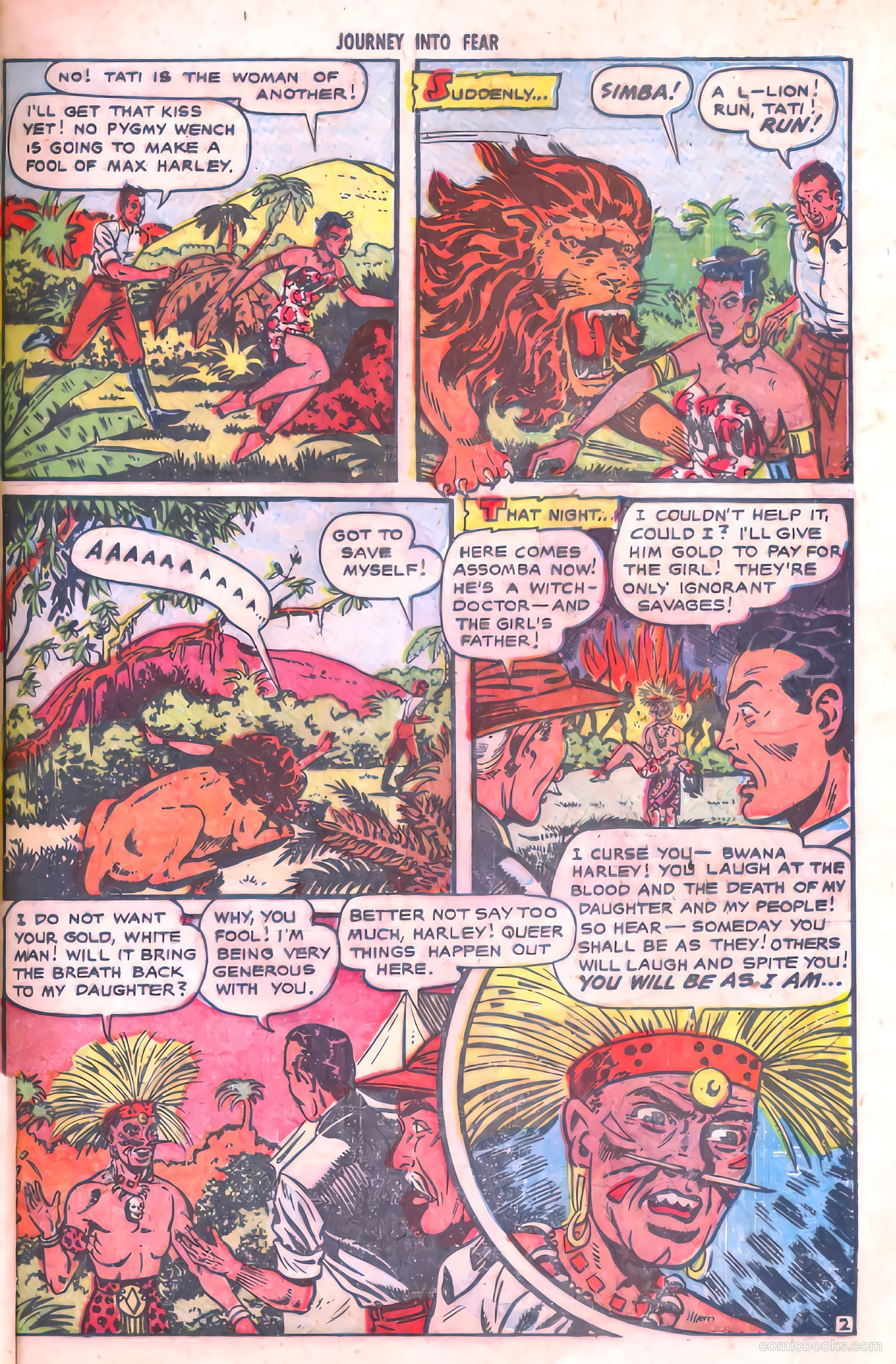Journey into Fear #6 — page 21 of 36