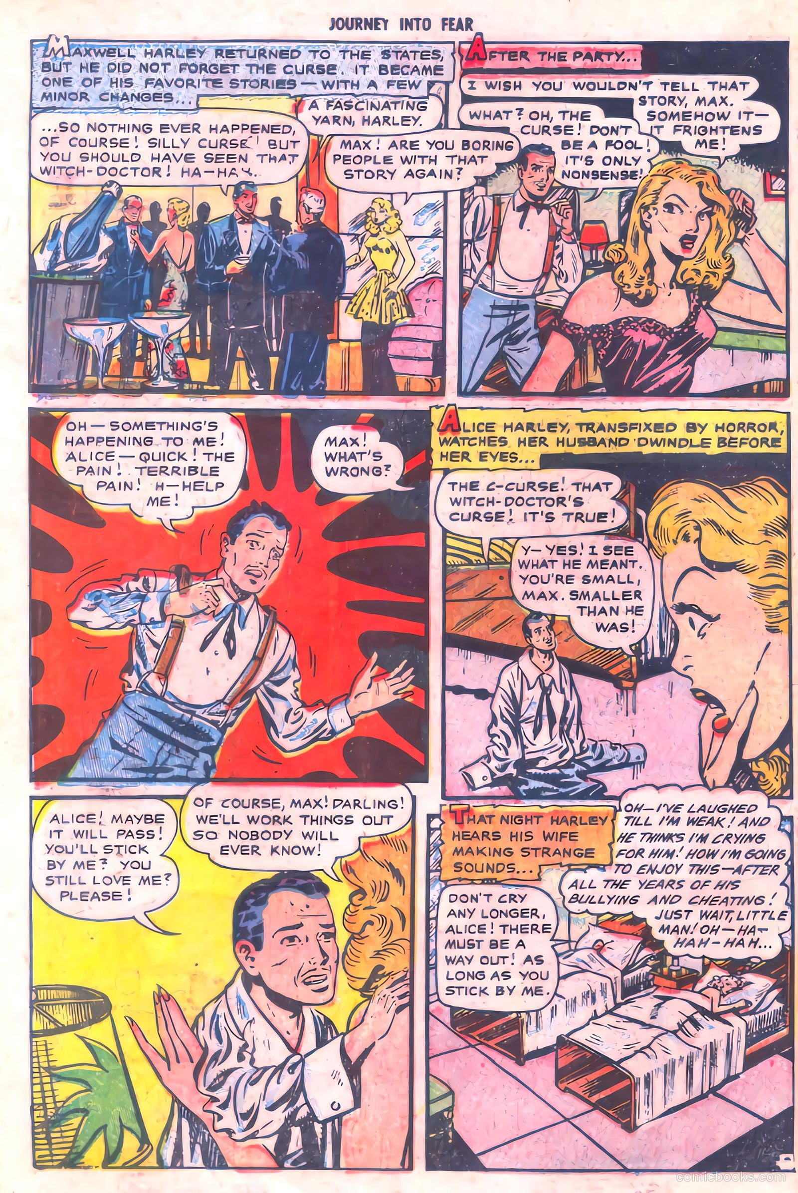 Journey into Fear #6 — page 22 of 36