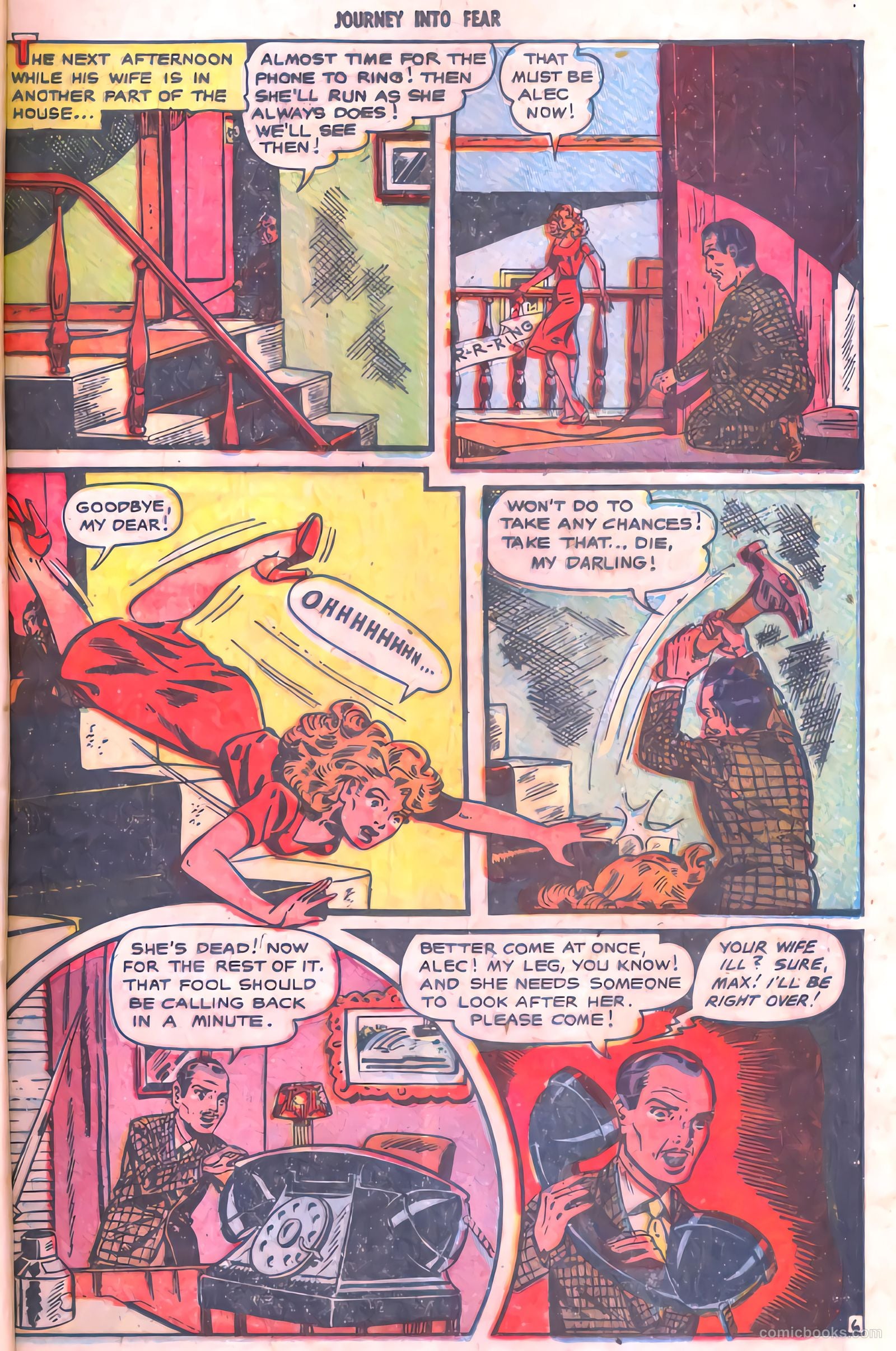 Journey into Fear #6 — page 25 of 36