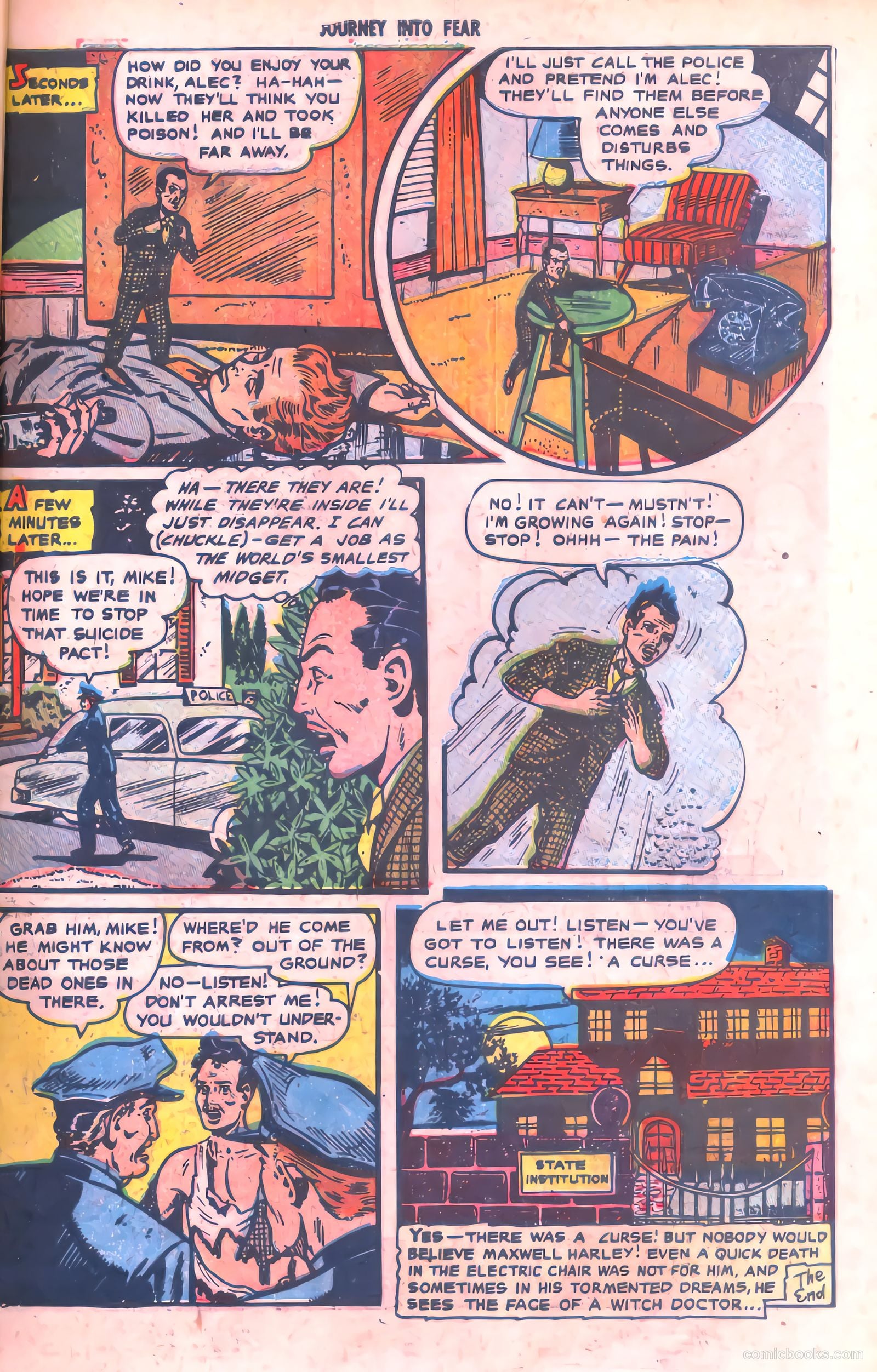 Journey into Fear #6 — page 27 of 36