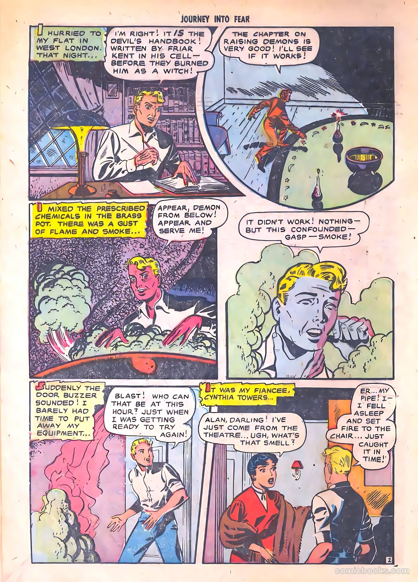 Journey into Fear #7 — page 4 of 36