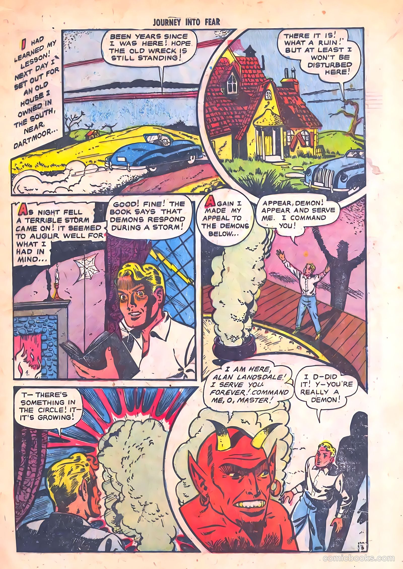 Journey into Fear #7 — page 5 of 36