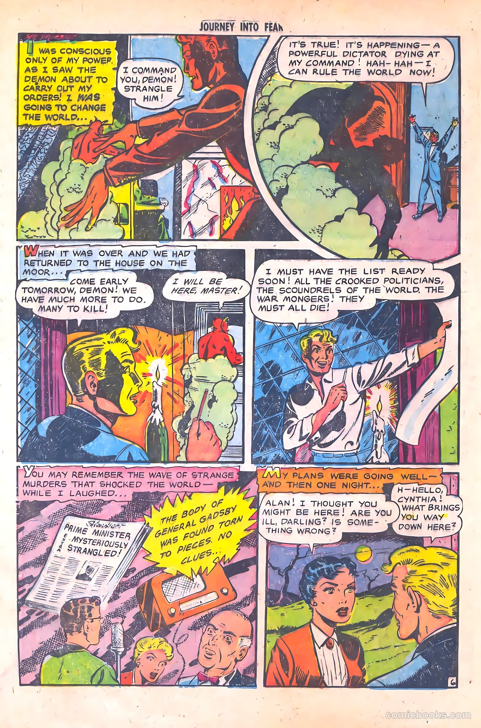 Journey into Fear #7 — page 8 of 36