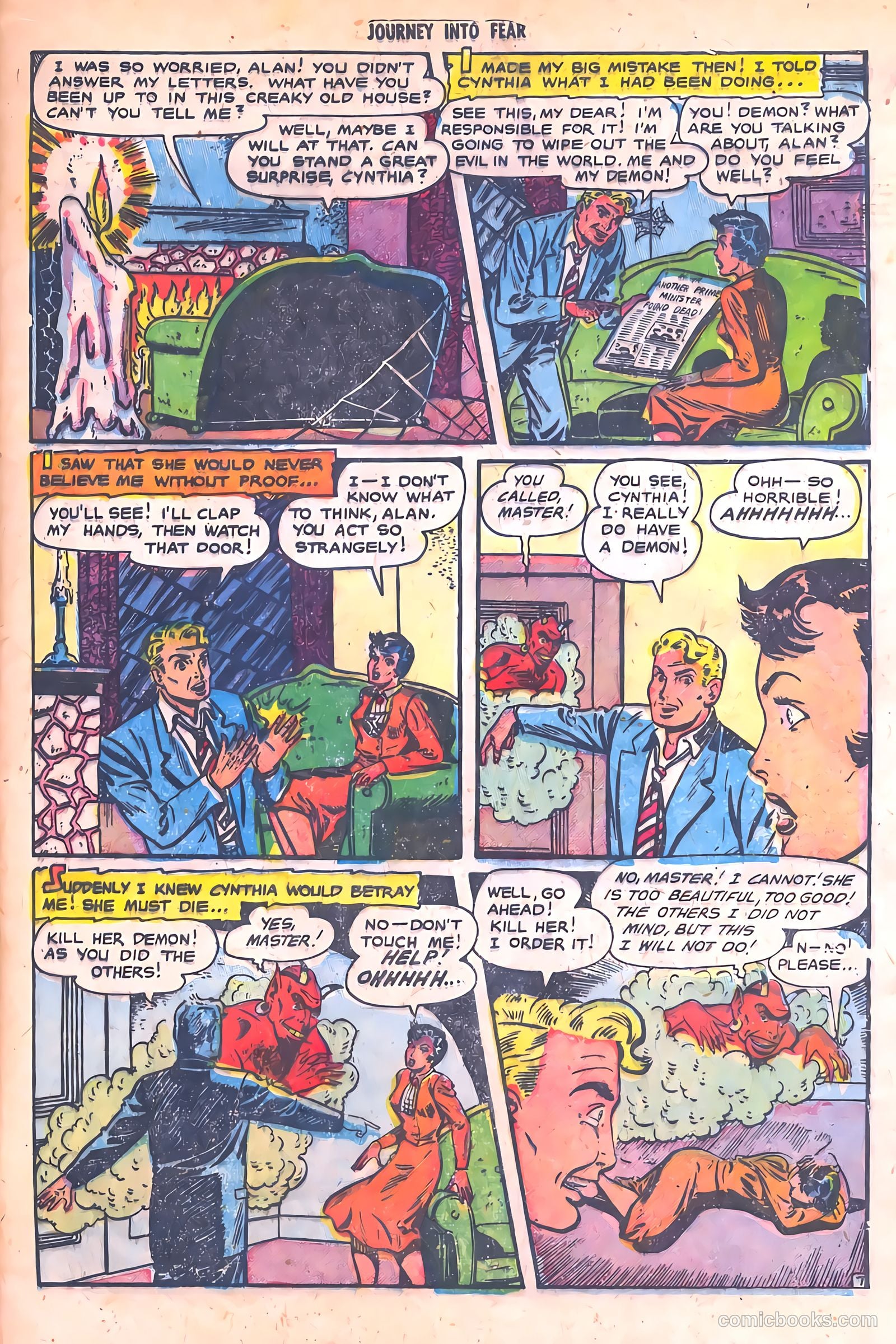 Journey into Fear #7 — page 9 of 36