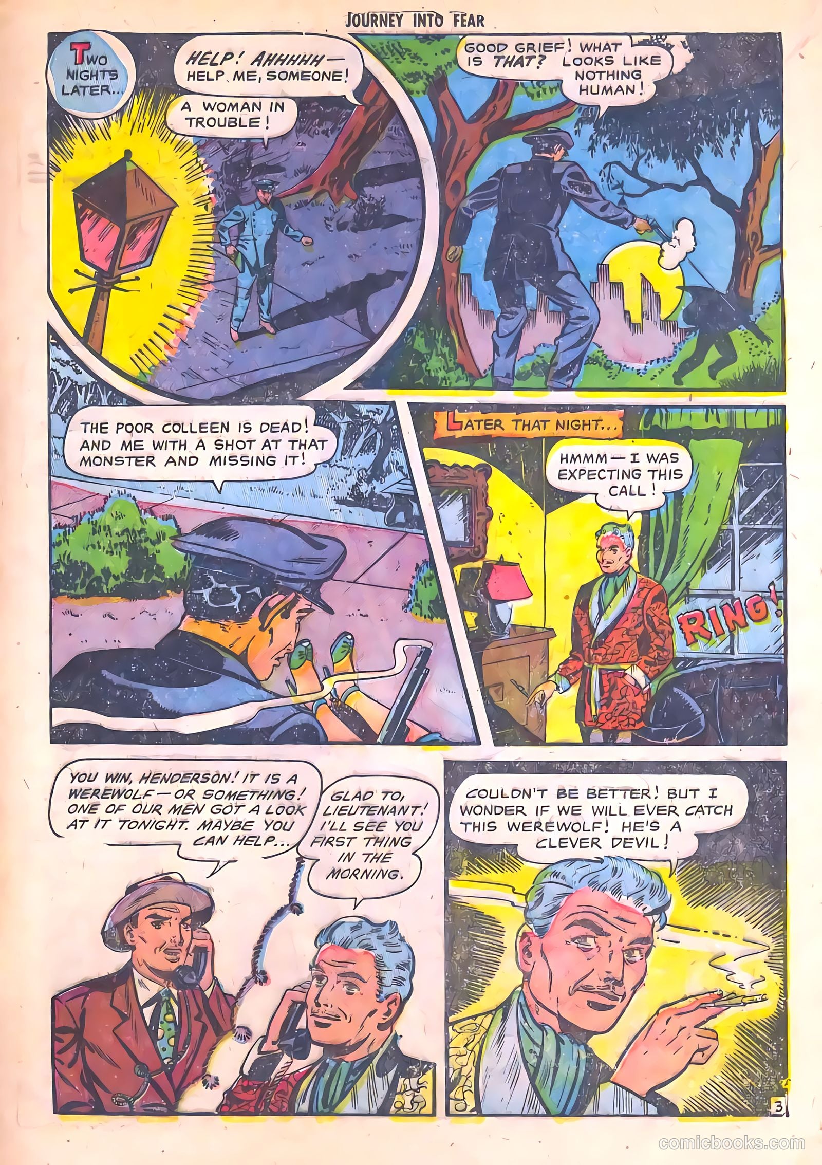 Journey into Fear #7 — page 13 of 36