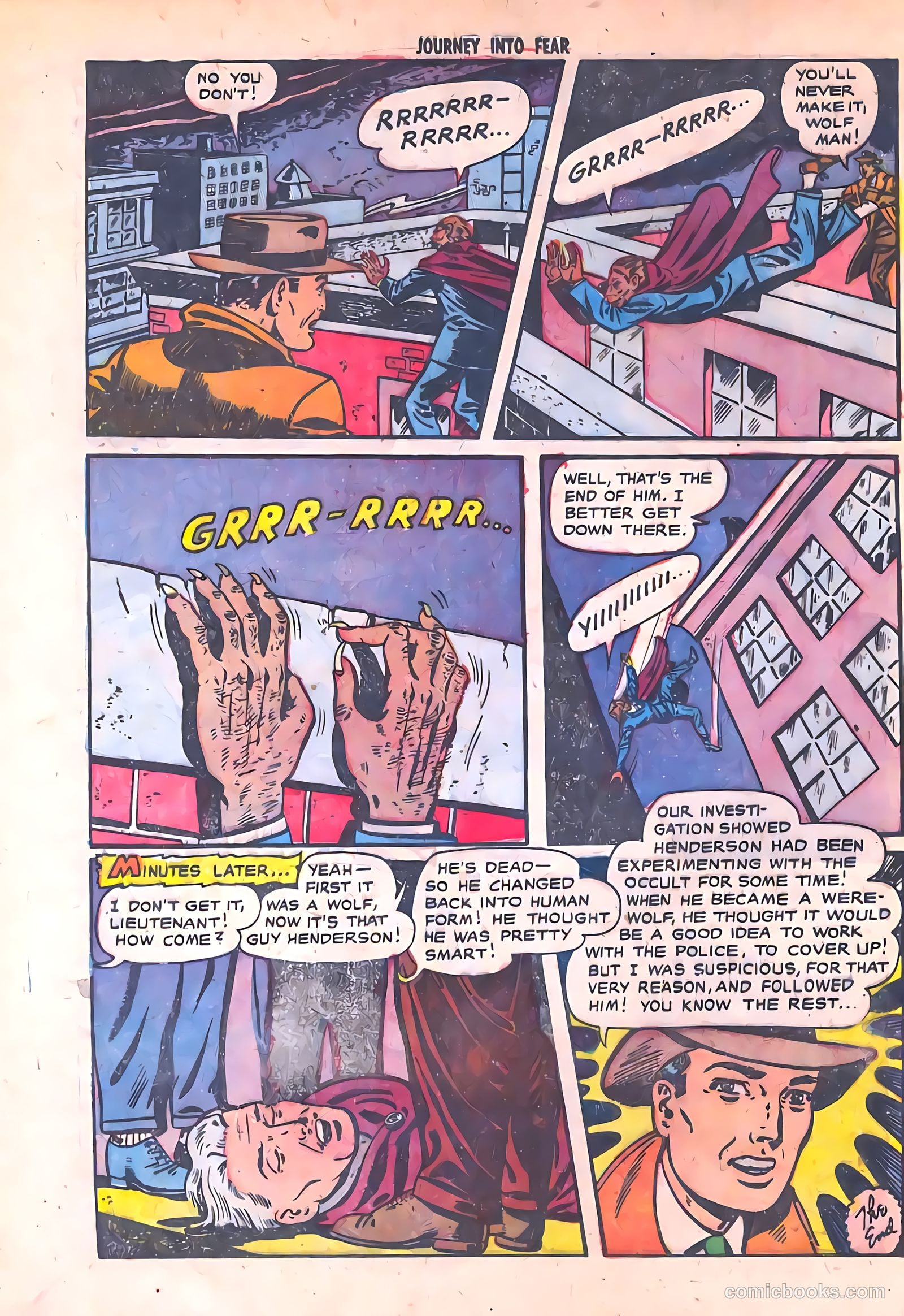 Journey into Fear #7 — page 16 of 36