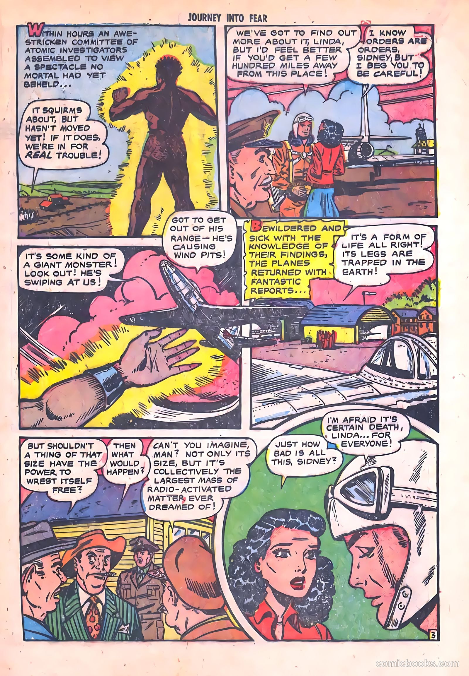 Journey into Fear #7 — page 21 of 36