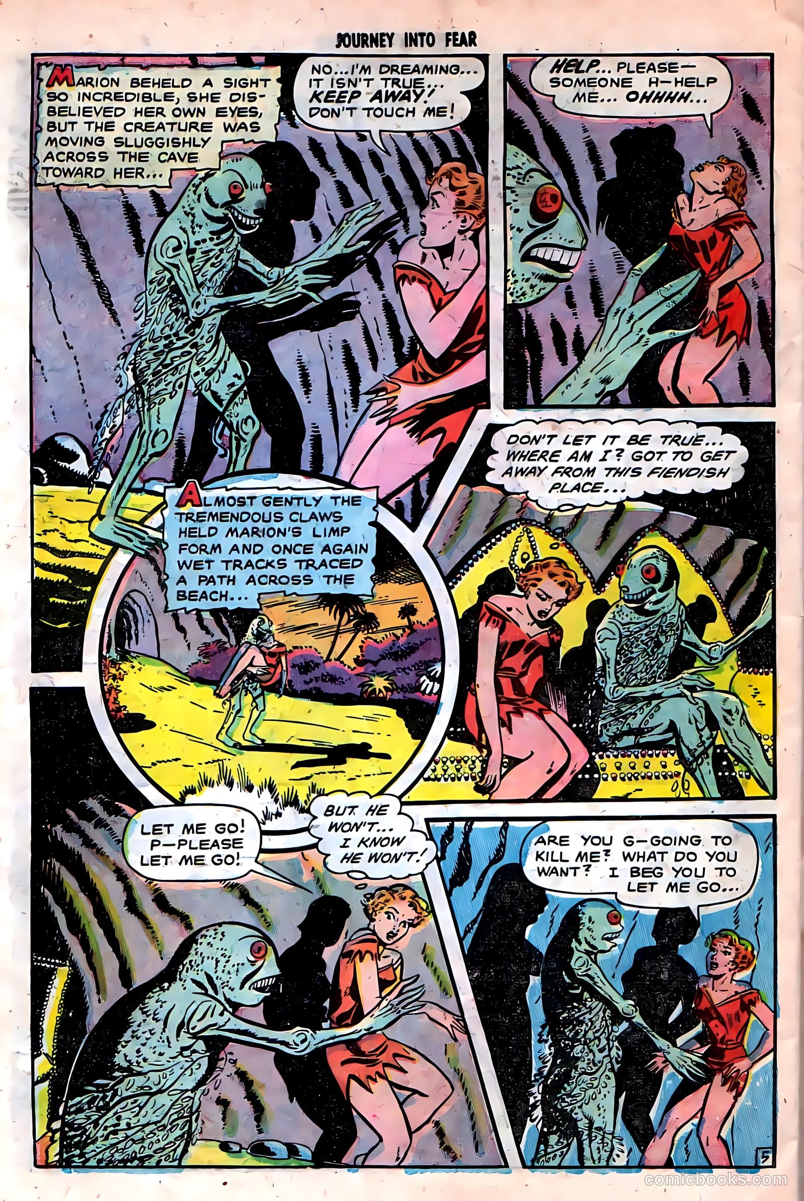 Journey into Fear #7 — page 30 of 36