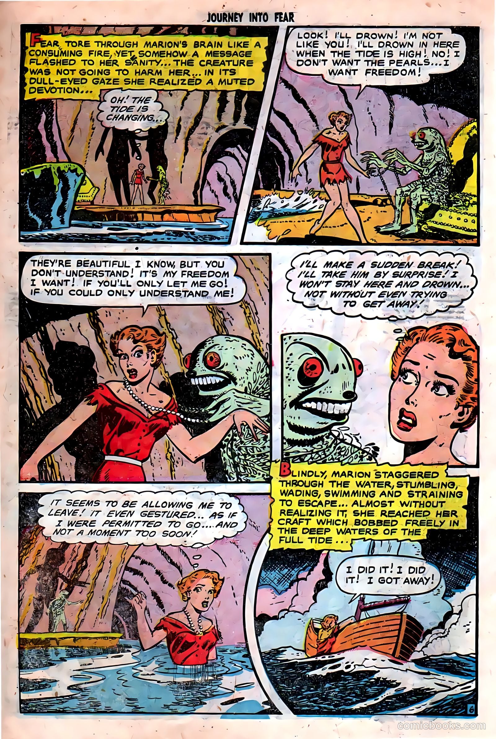 Journey into Fear #7 — page 31 of 36