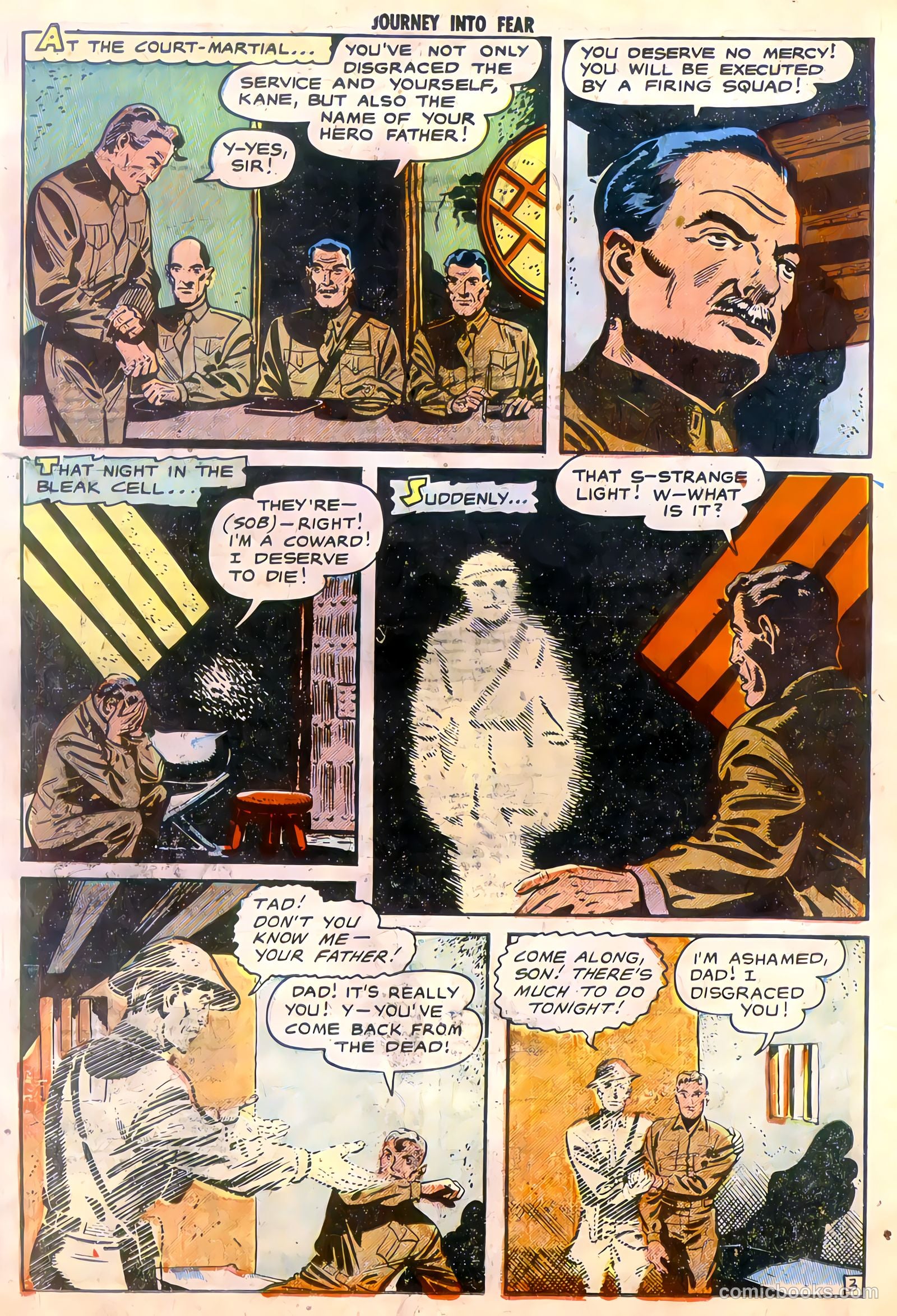 Journey into Fear #8 — page 21 of 33