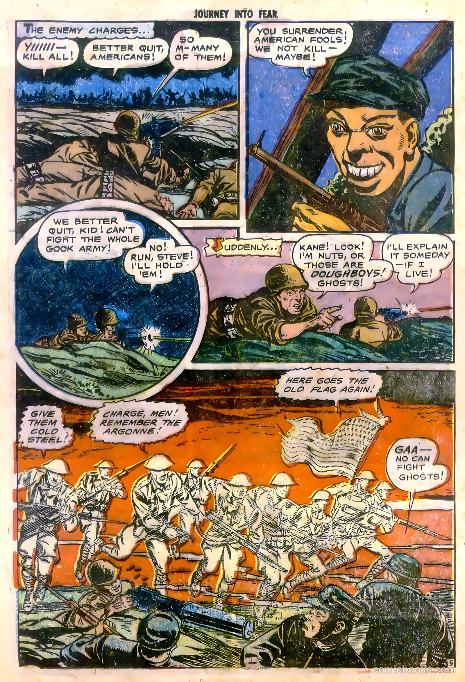 Journey into Fear #8 — page 23 of 33
