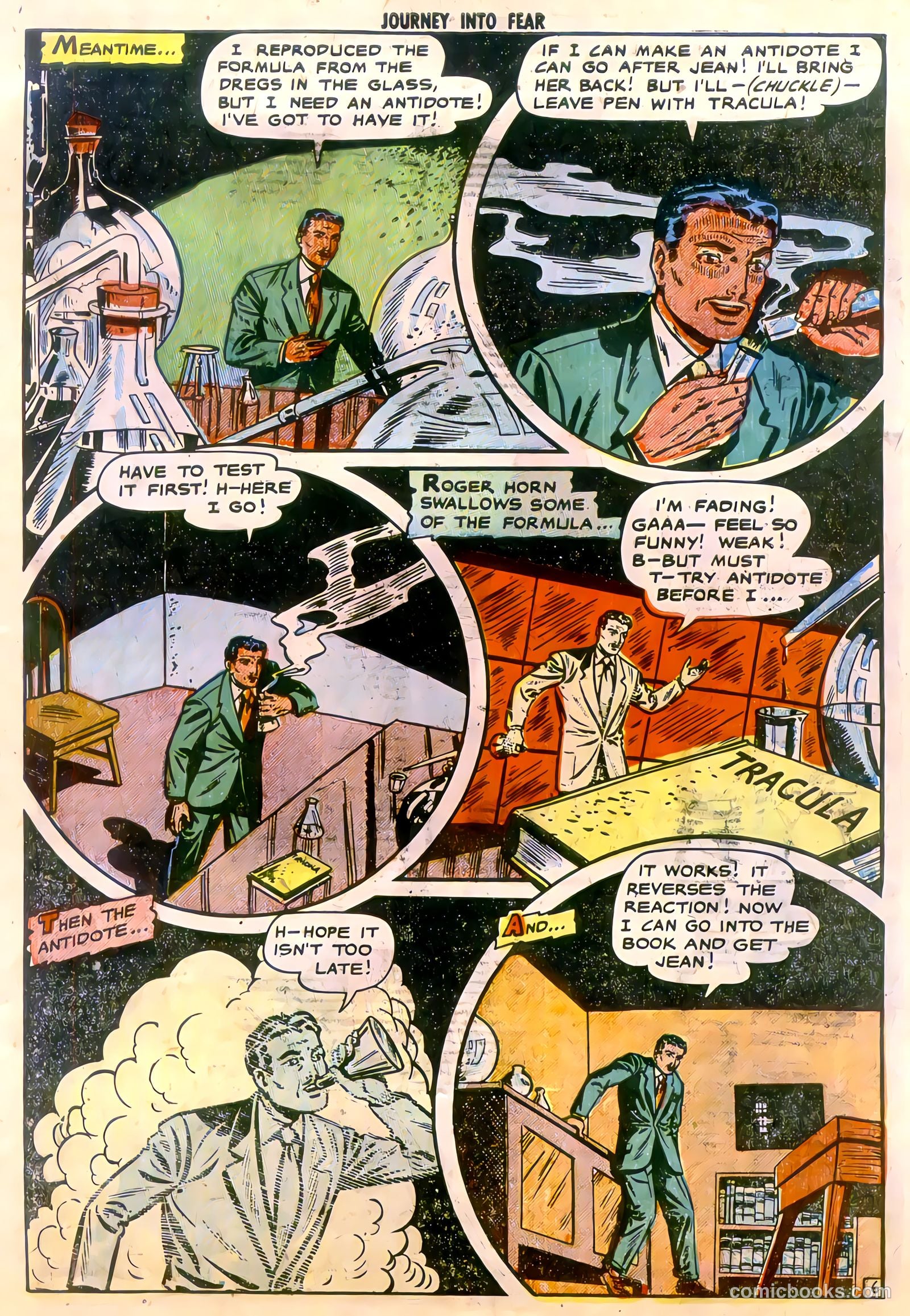 Journey into Fear #8 — page 30 of 33