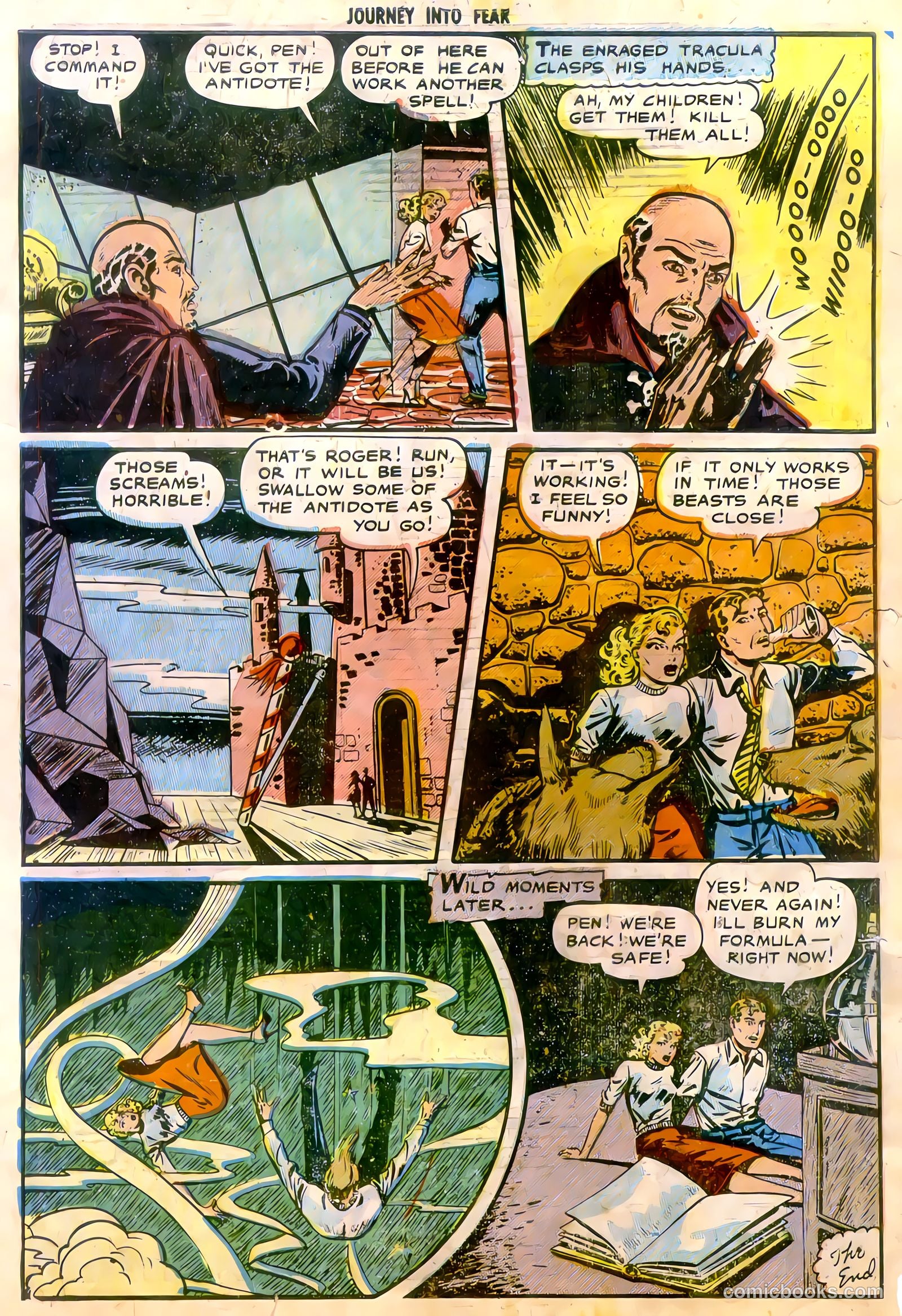 Journey into Fear #8 — page 33 of 33