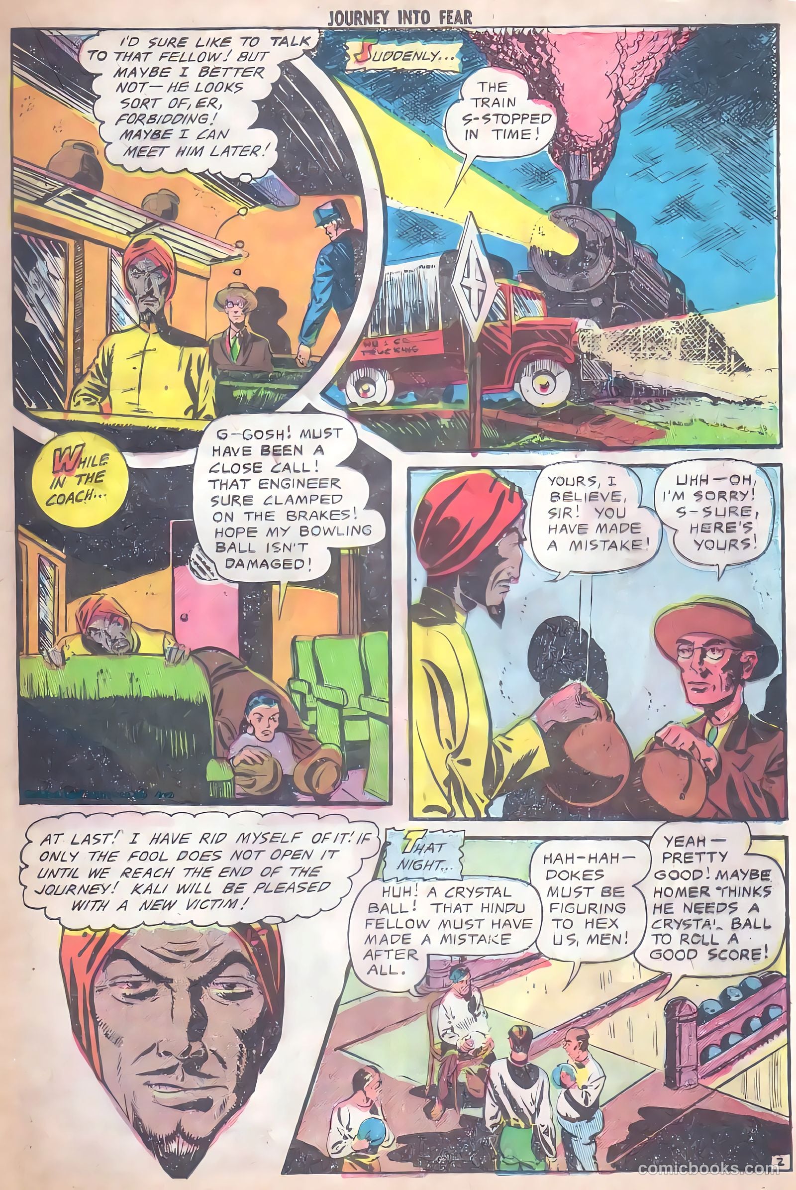 Journey into Fear #9 — page 21 of 36