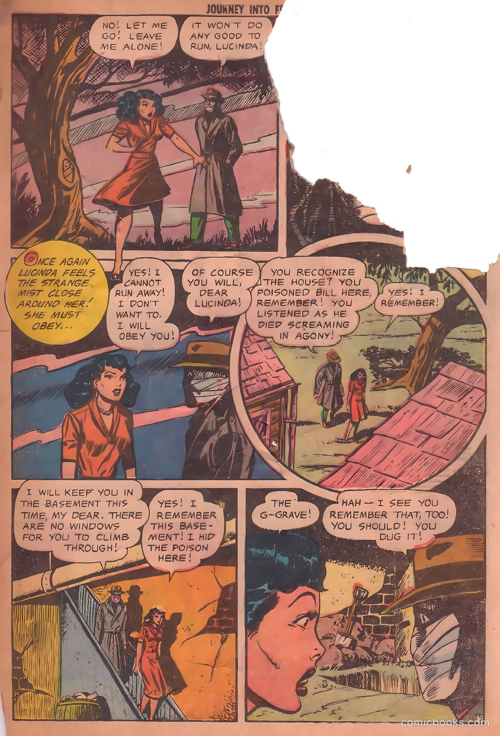 Journey into Fear #9 — page 33 of 36