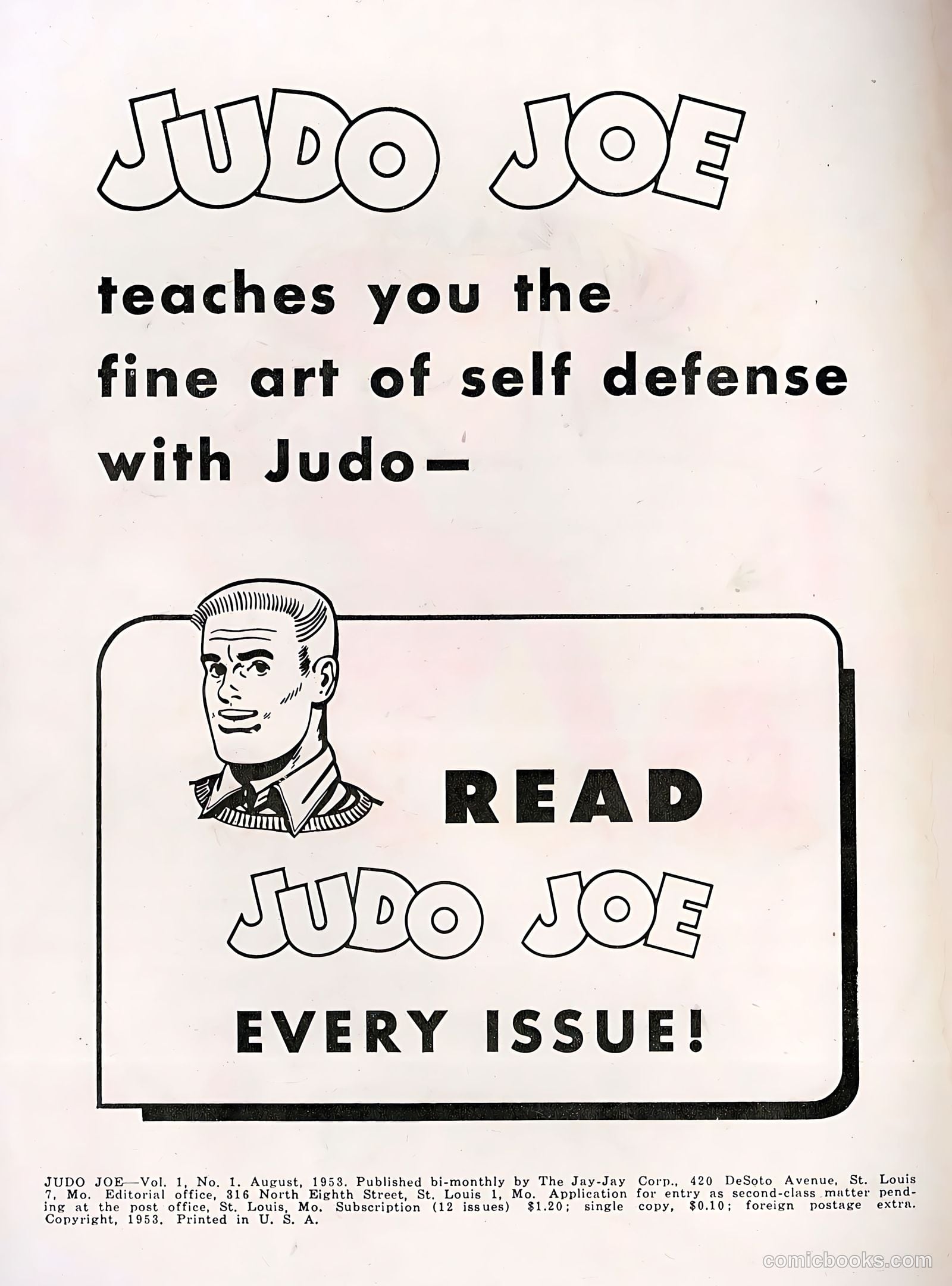 Judo Joe #1 — page 2 of 36
