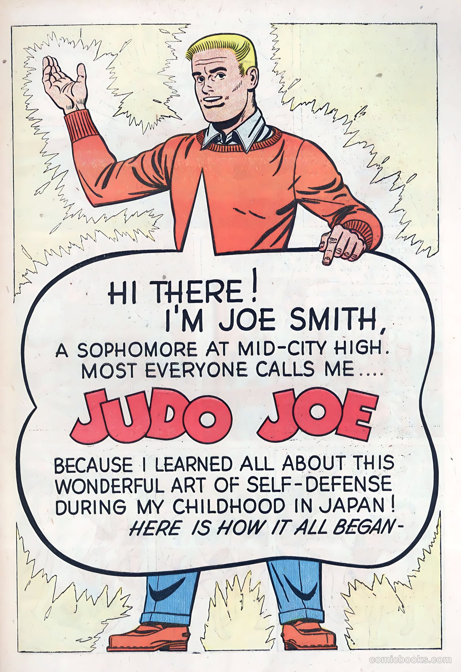 Judo Joe #1 — page 3 of 36