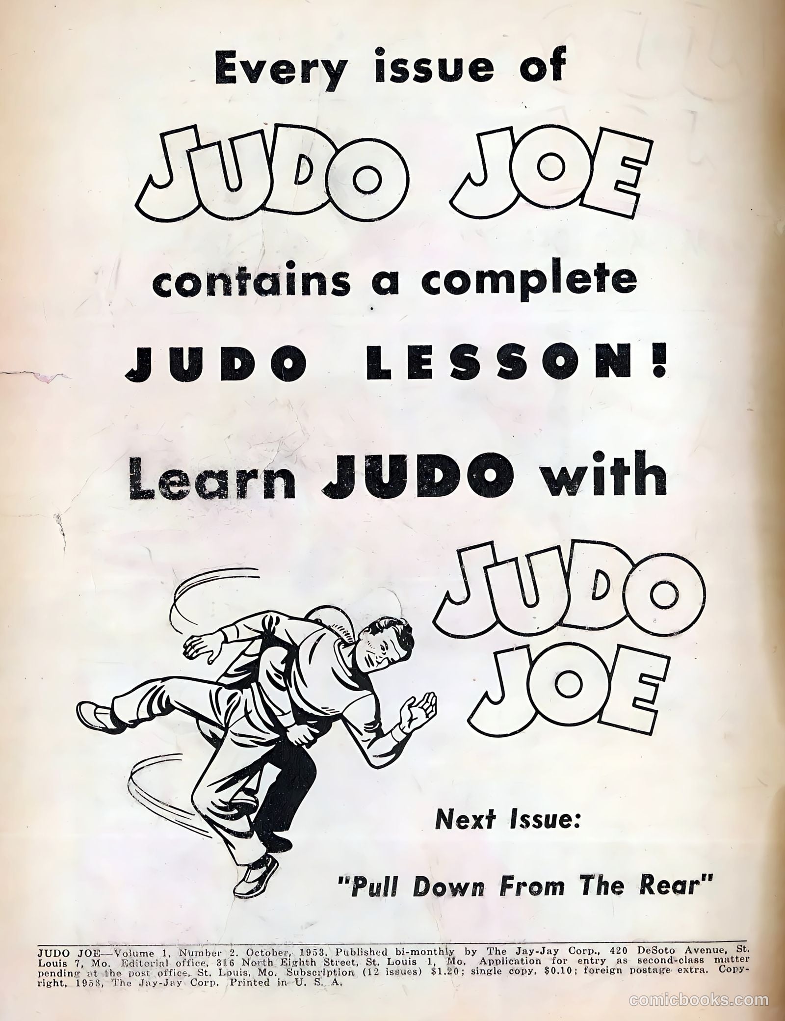 Judo Joe #2 — page 2 of 36