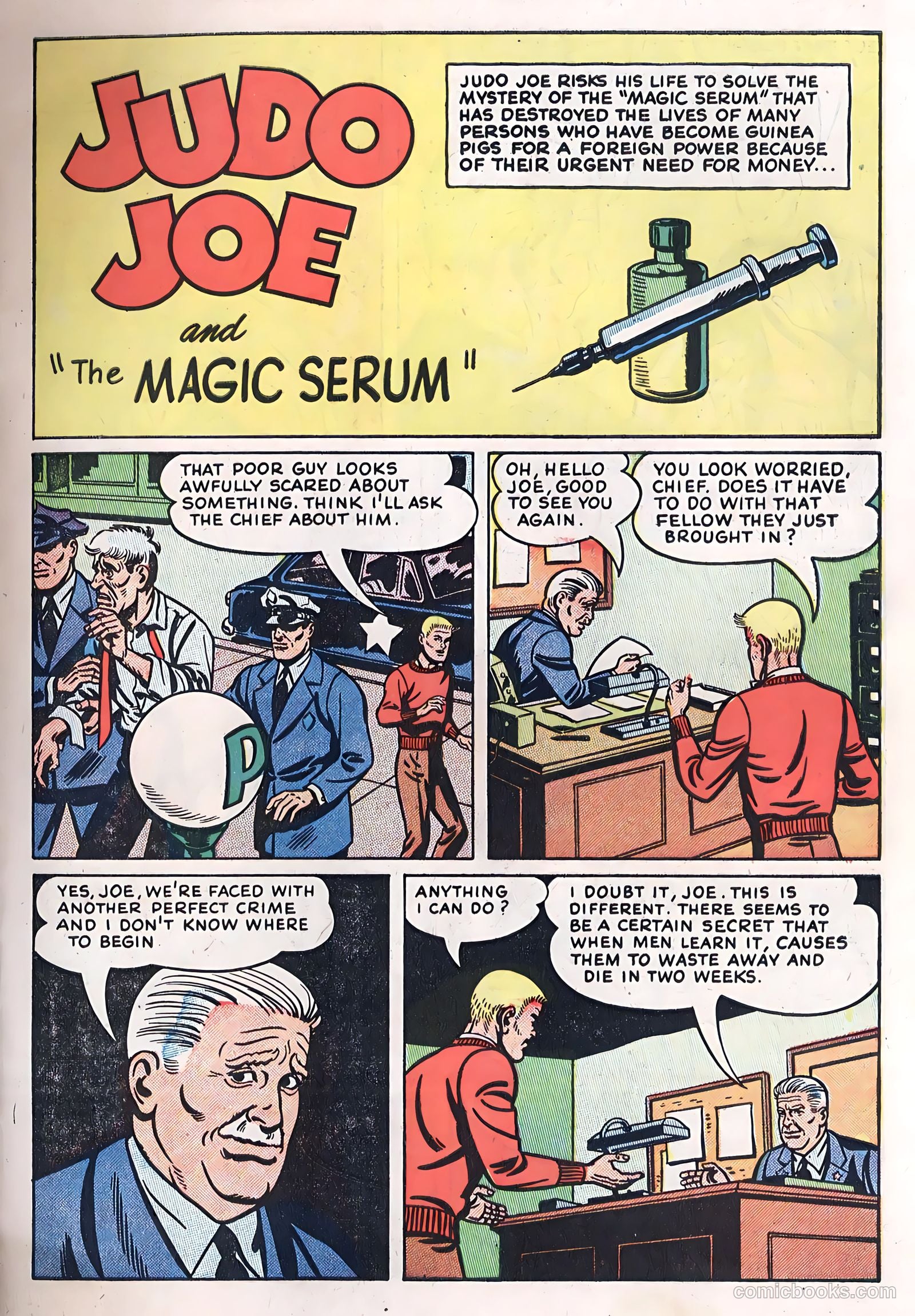 Judo Joe #3 — page 3 of 36