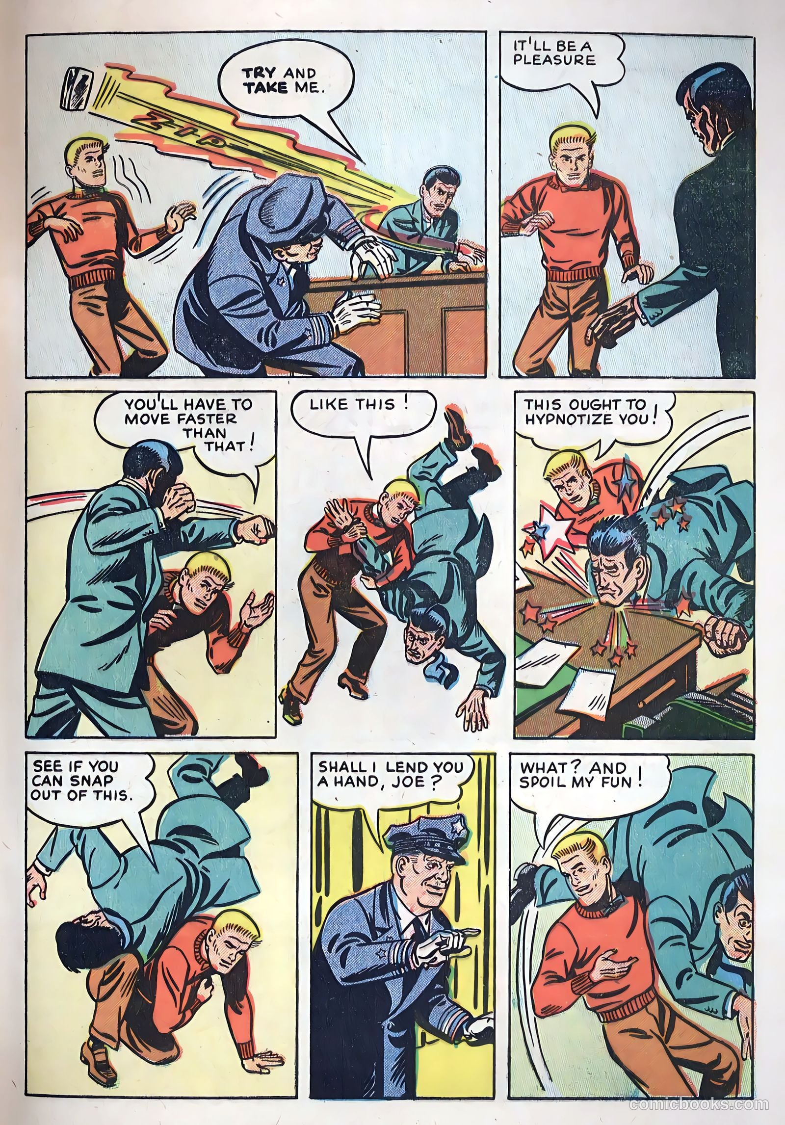 Judo Joe #3 — page 33 of 36
