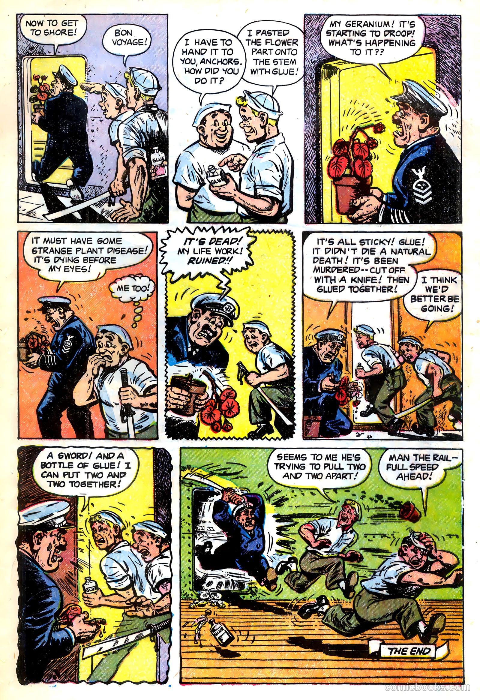 Anchors, The Salt Water Daffy #2 — page 33 of 37