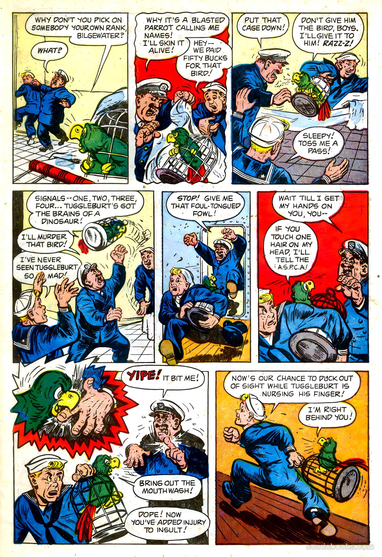 Anchors, The Salt Water Daffy #3 — page 5 of 36