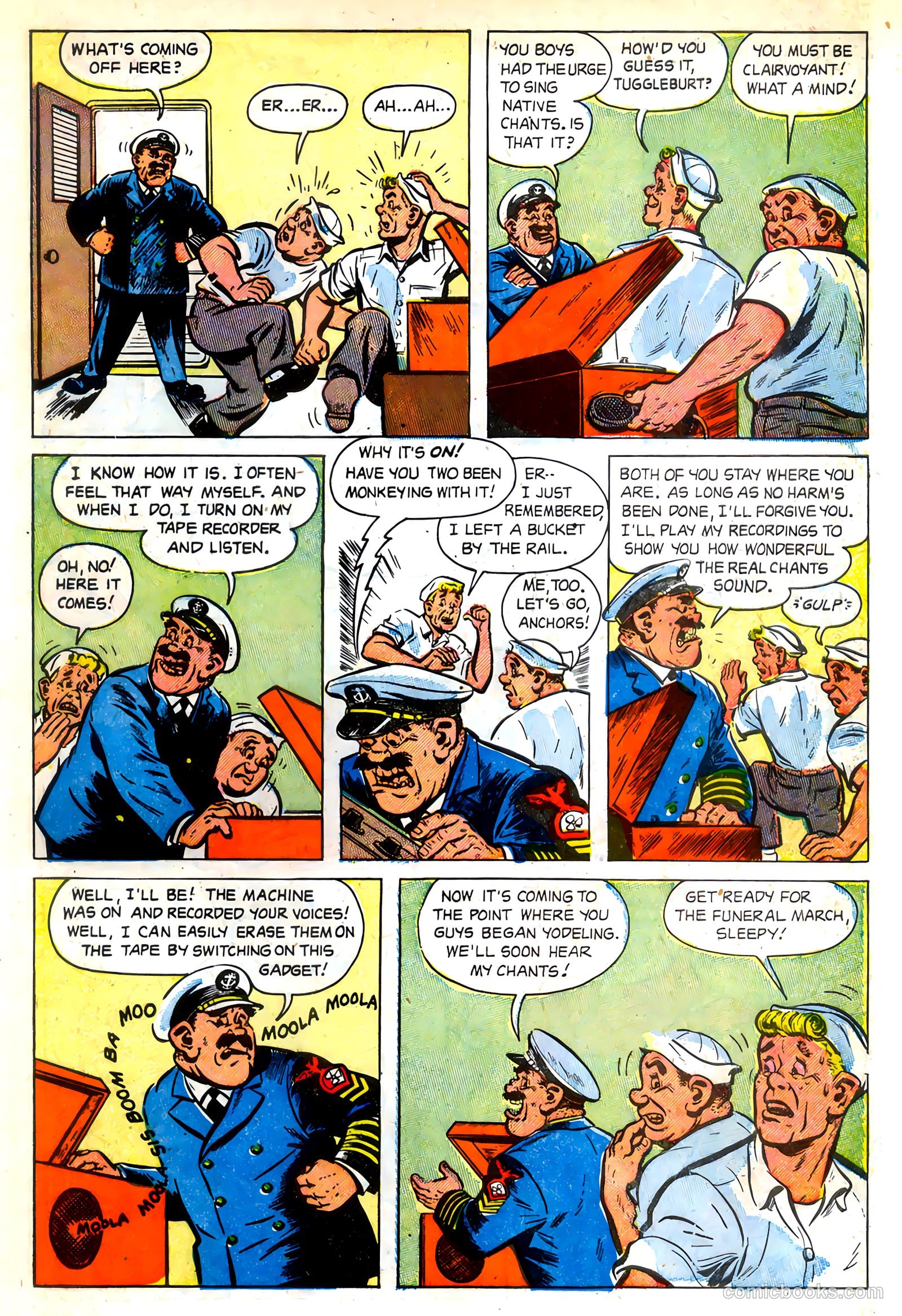 Anchors, The Salt Water Daffy #3 — page 31 of 36
