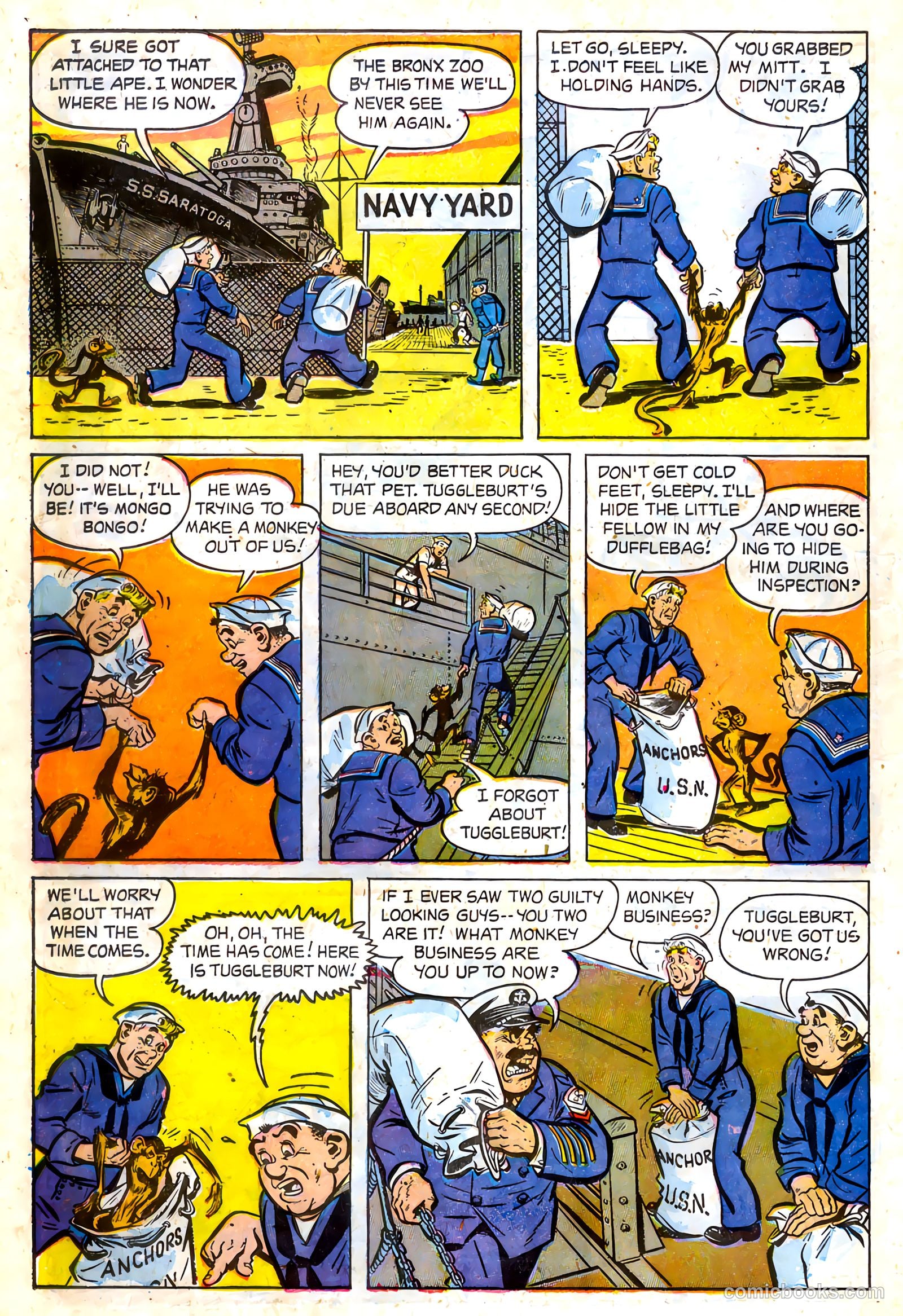 Anchors, The Salt Water Daffy #4 — page 17 of 37