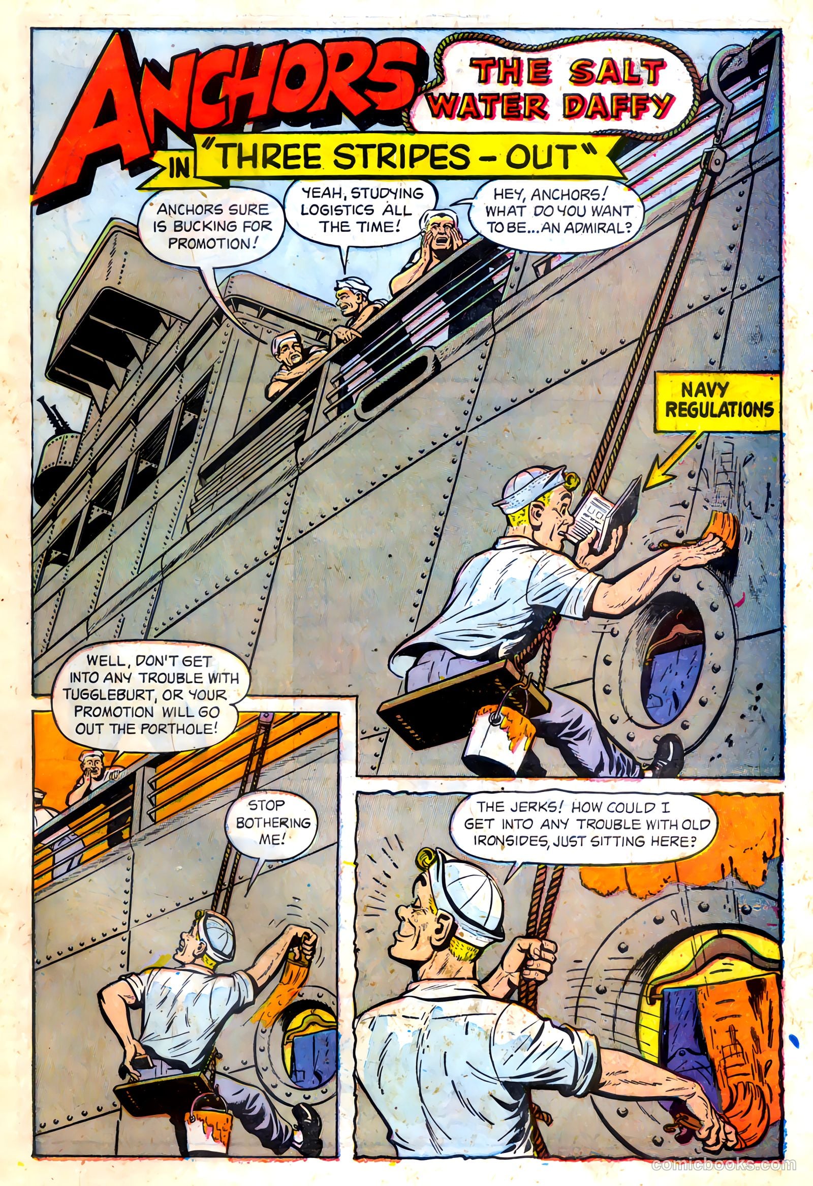 Anchors, The Salt Water Daffy #4 — page 30 of 37
