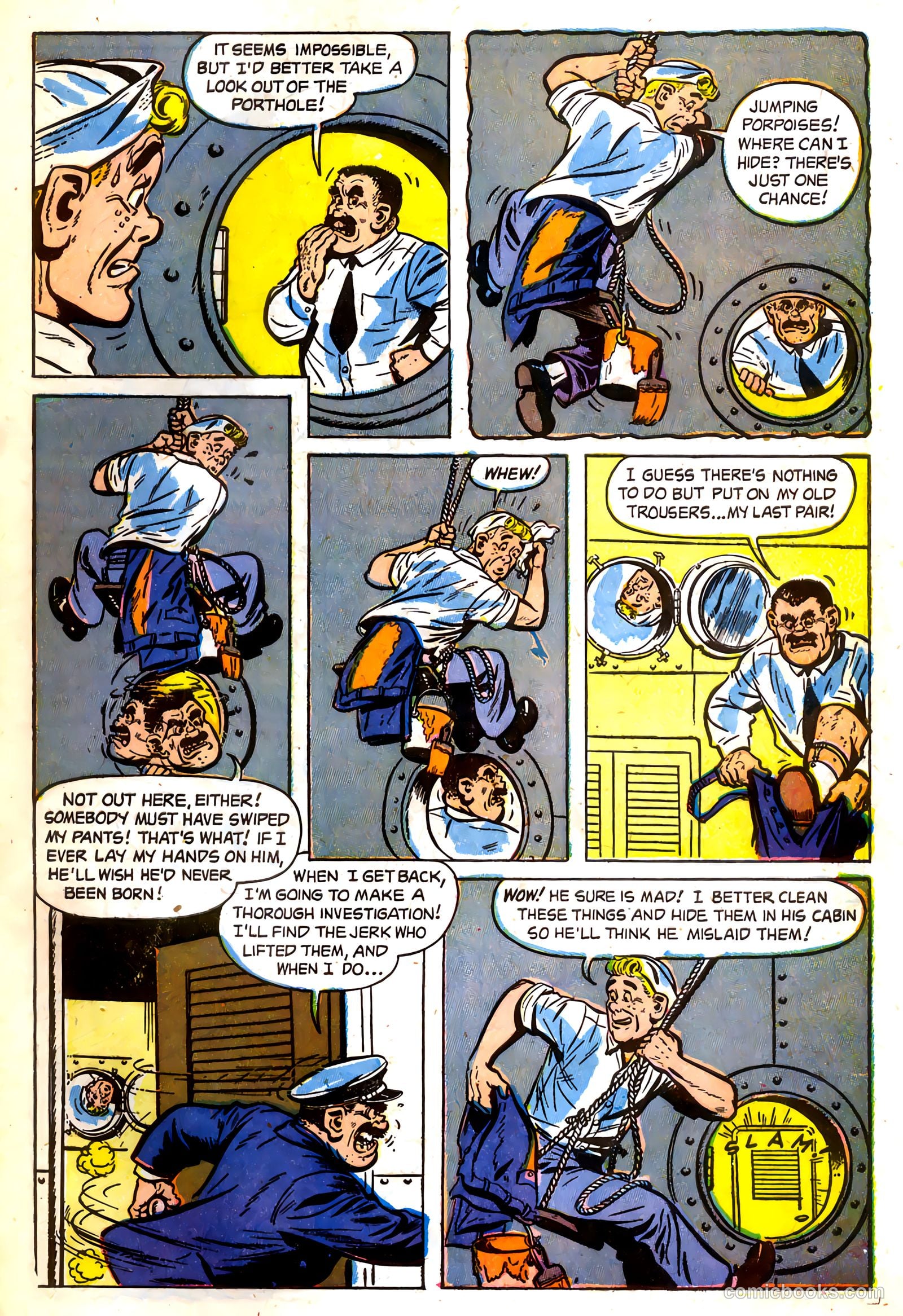 Anchors, The Salt Water Daffy #4 — page 32 of 37
