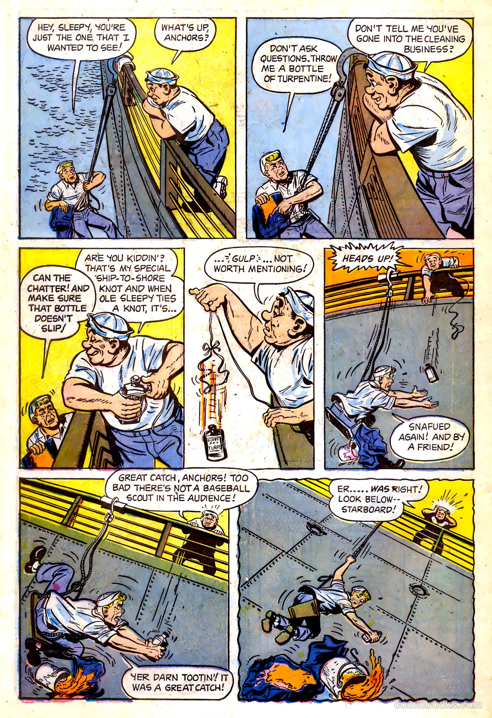 Anchors, The Salt Water Daffy #4 — page 33 of 37