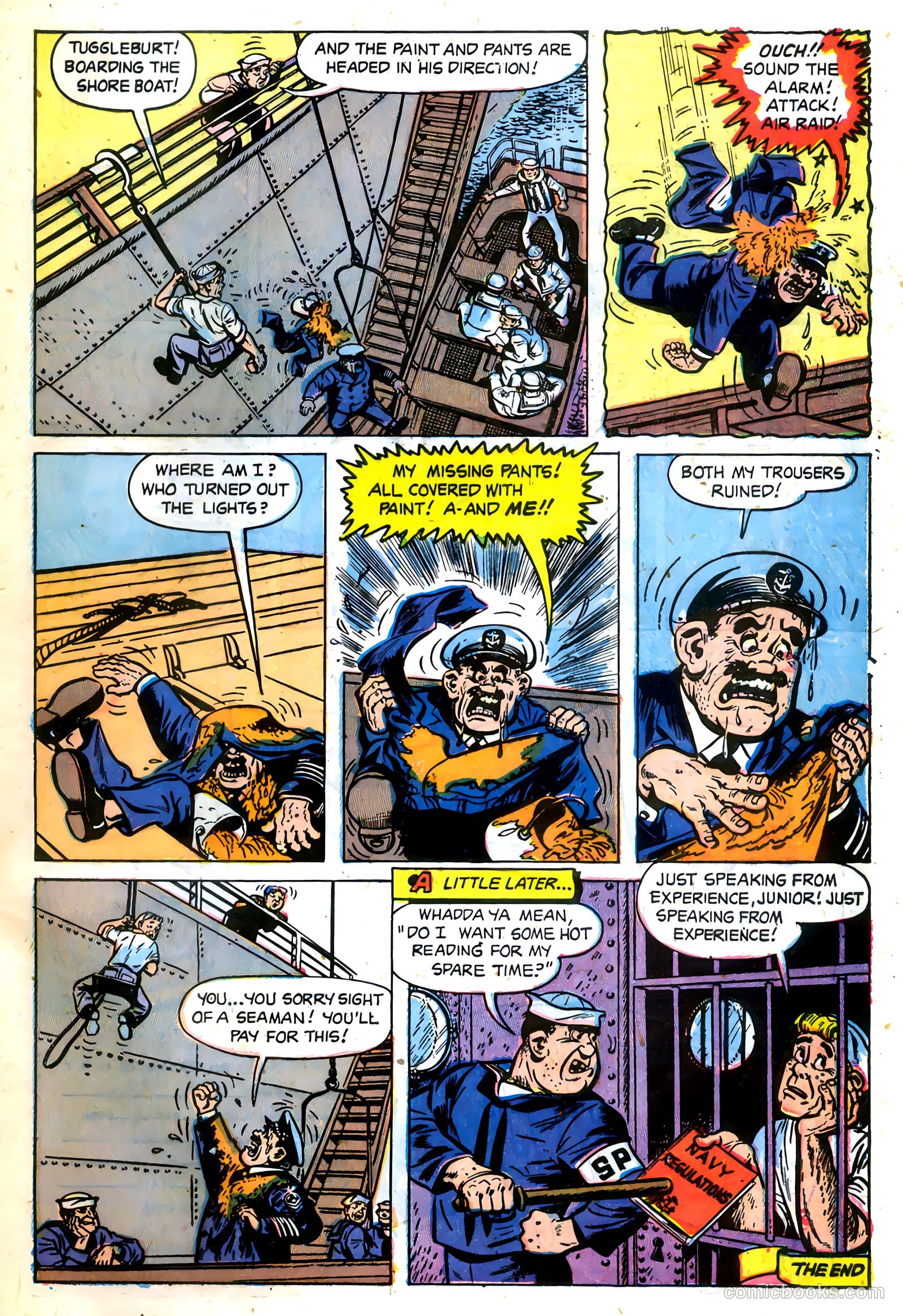 Anchors, The Salt Water Daffy #4 — page 34 of 37