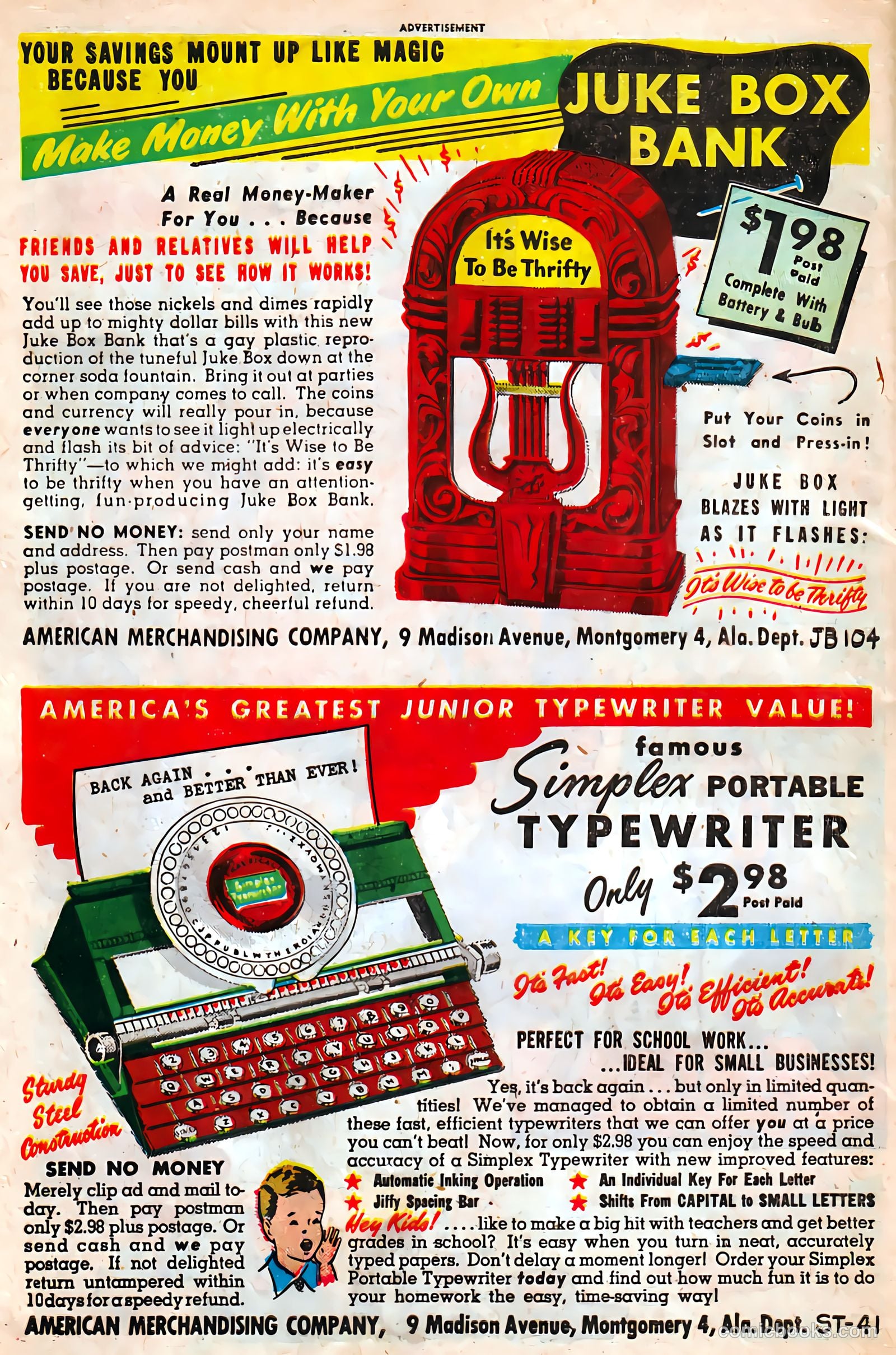 Juke Box Comics #5 — page 50 of 52