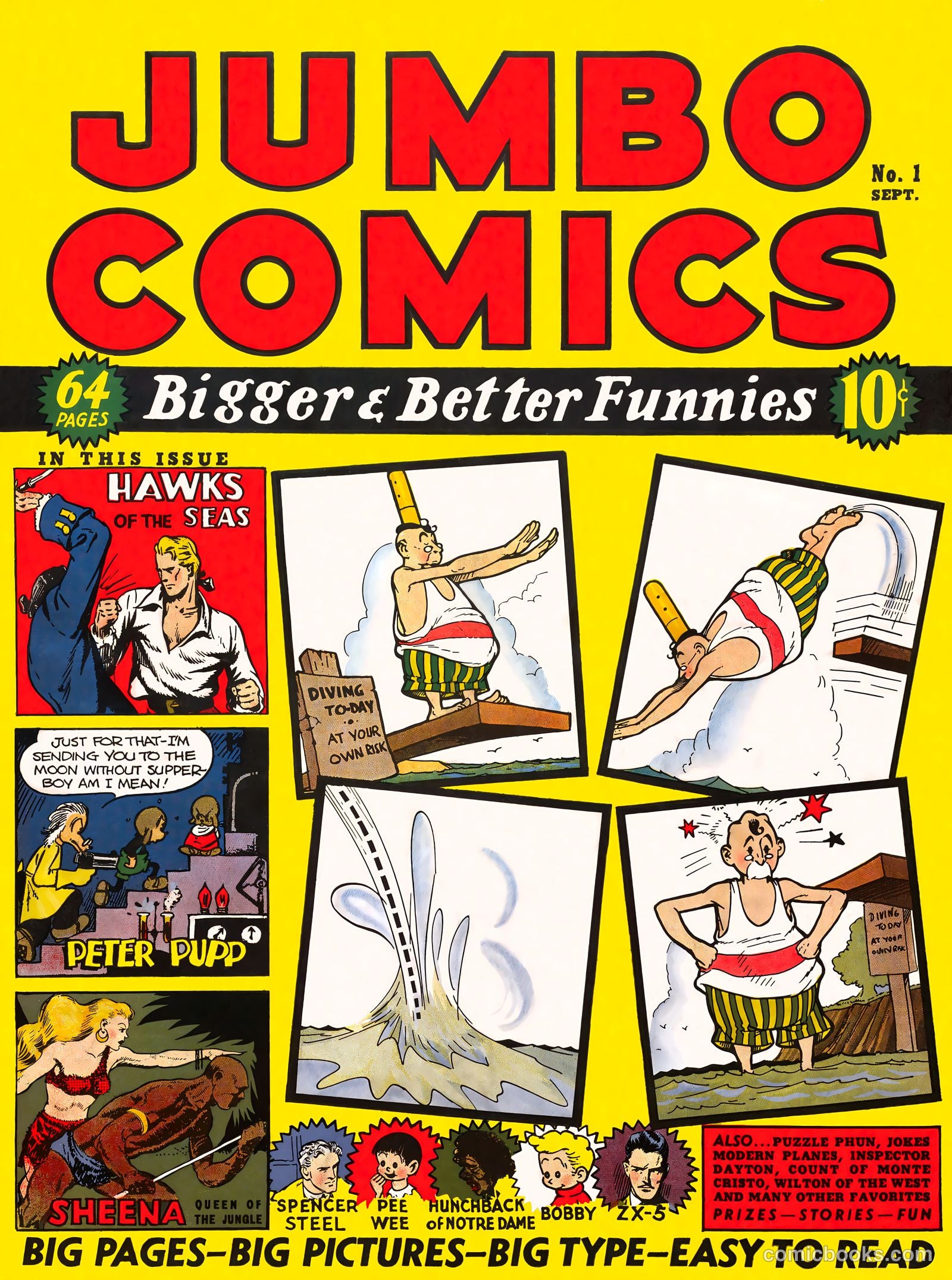Jumbo Comics #1 — page 68 of 69