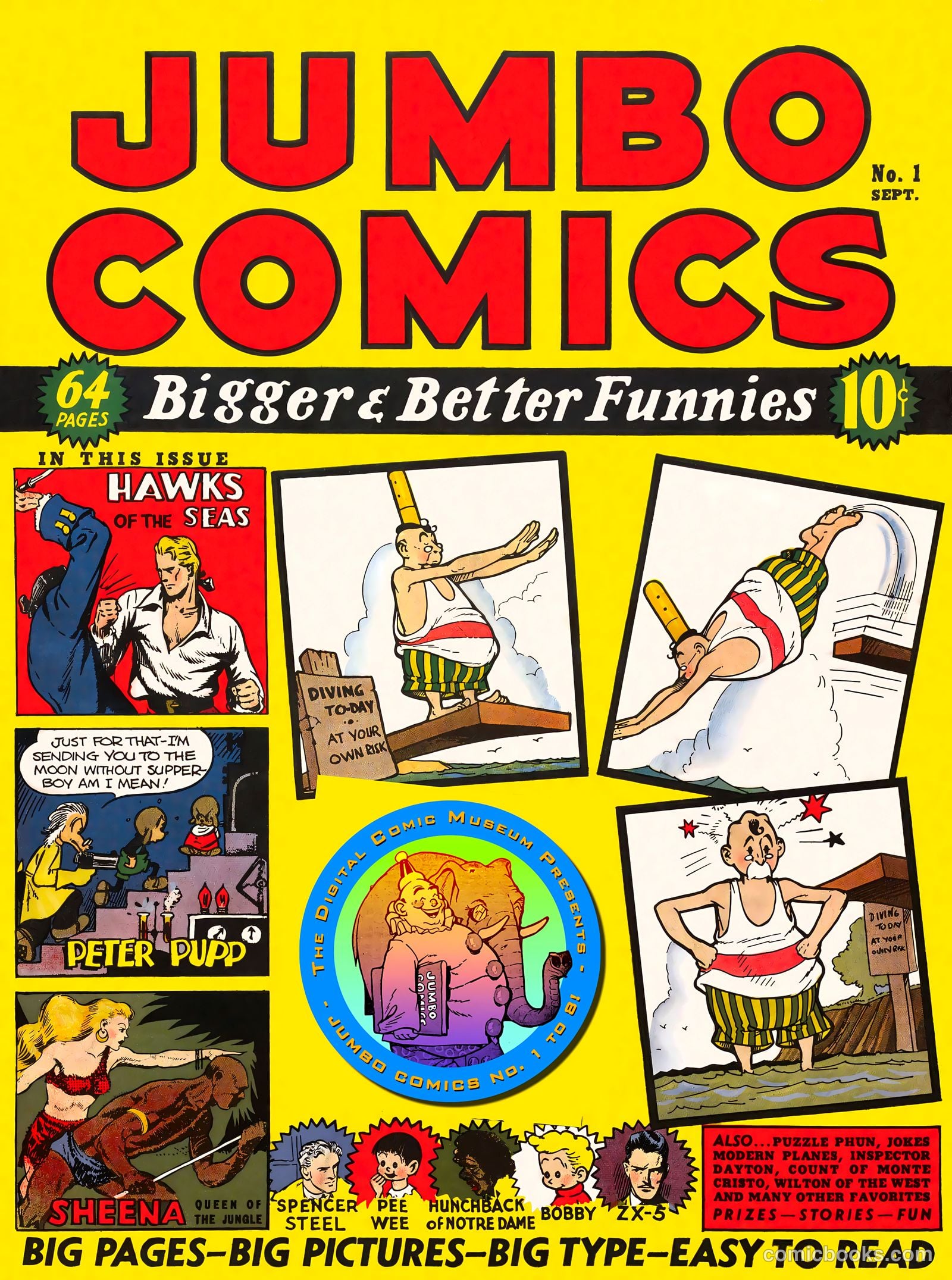Jumbo Comics #1 — page 69 of 69